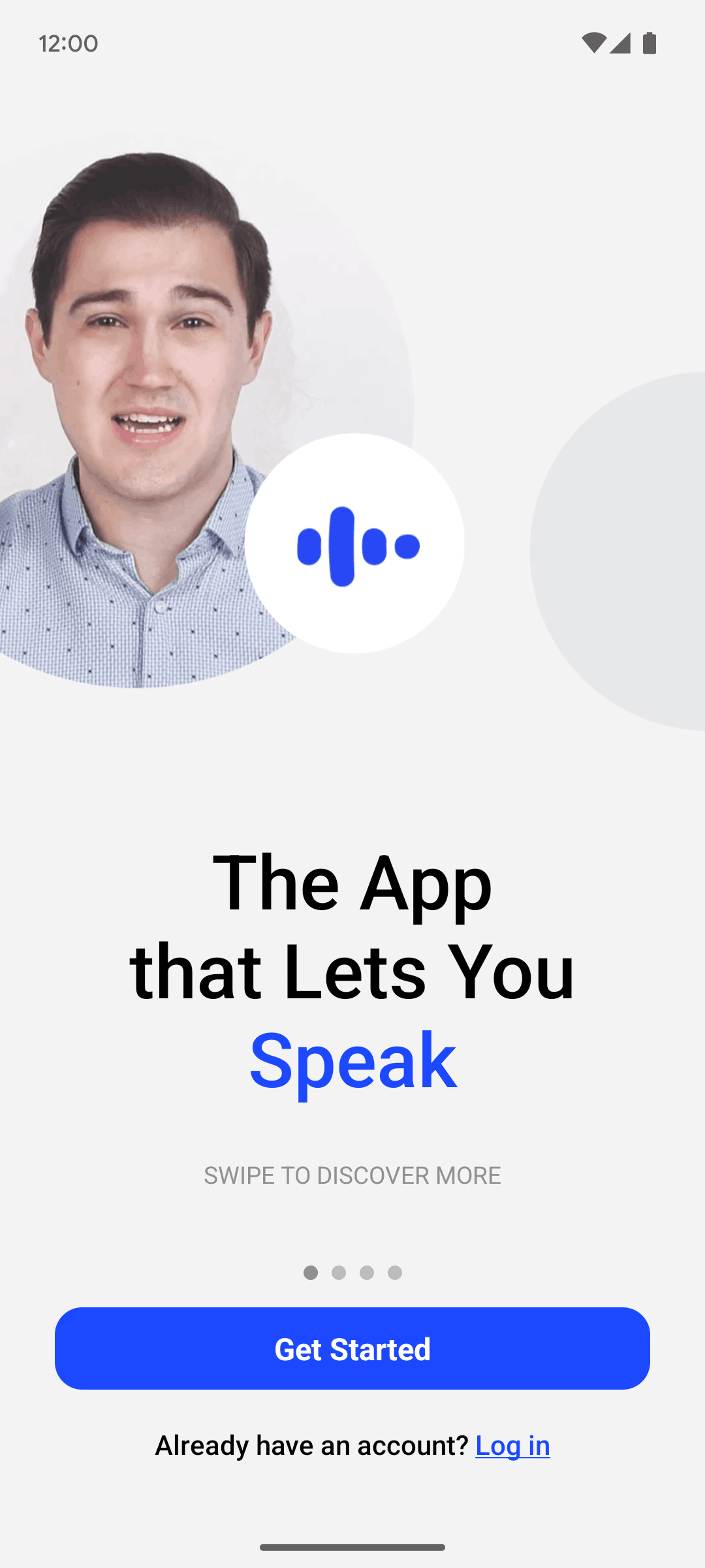 Speak Android Education interface screenshot 3