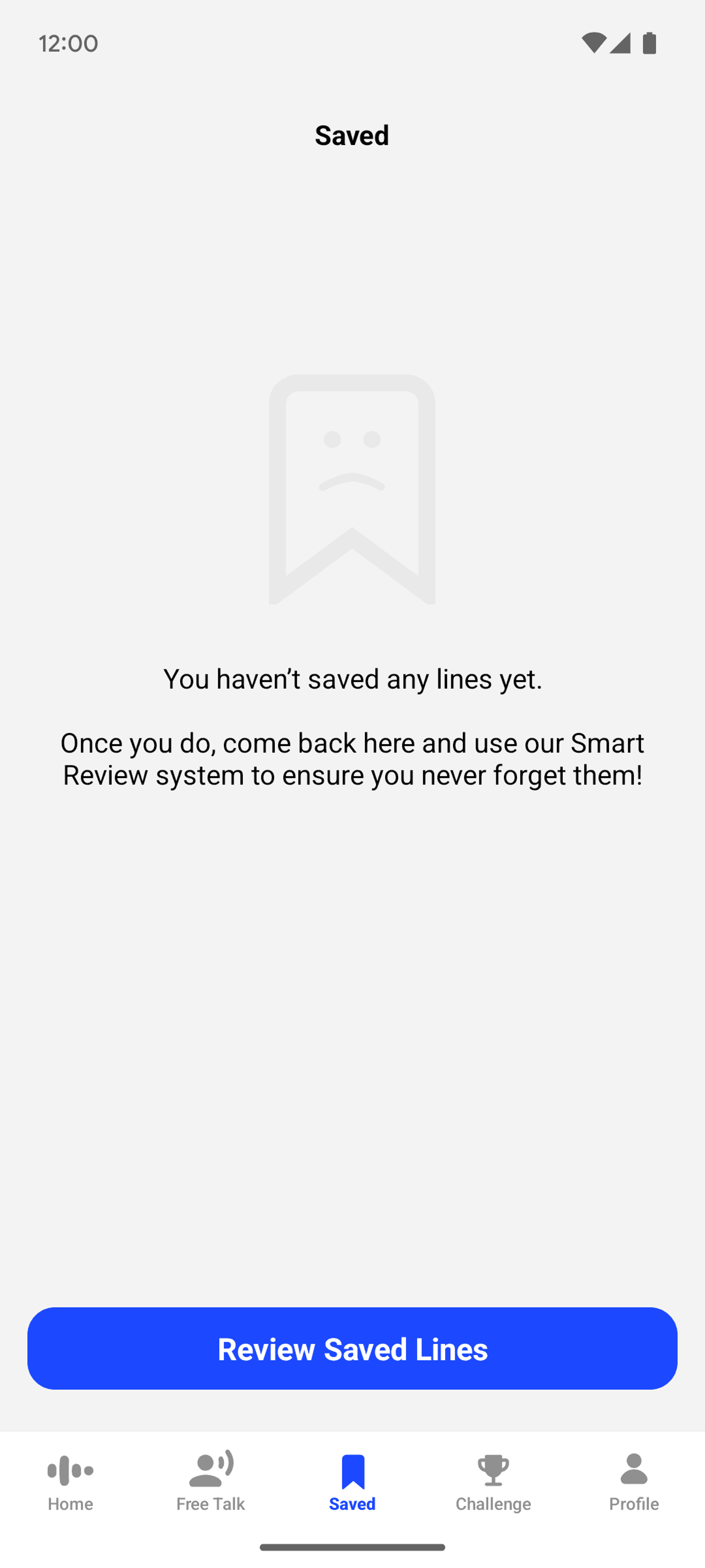 Speak Android Education interface screenshot 21