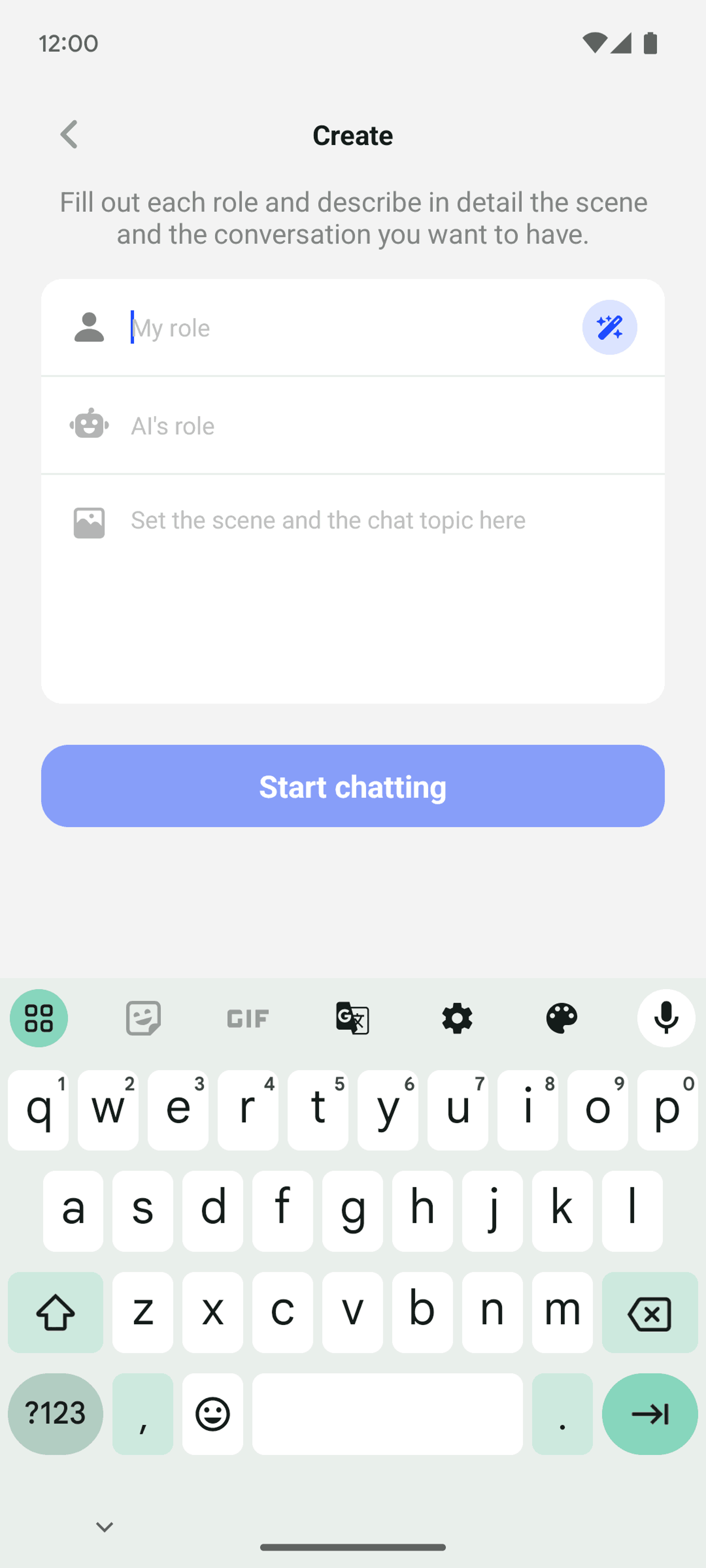 Speak Android Education interface screenshot 16