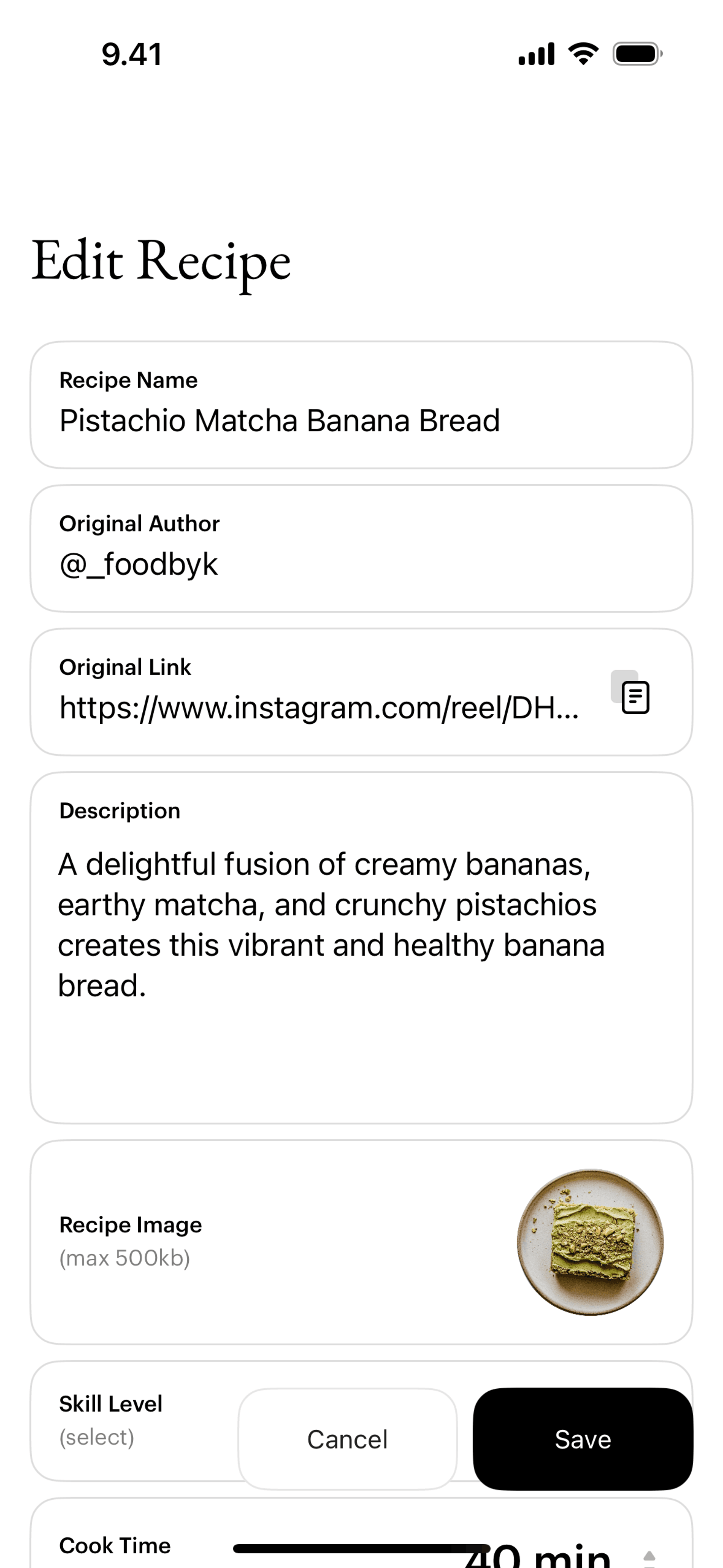 Julienne iOS Food & Drink interface screenshot 14