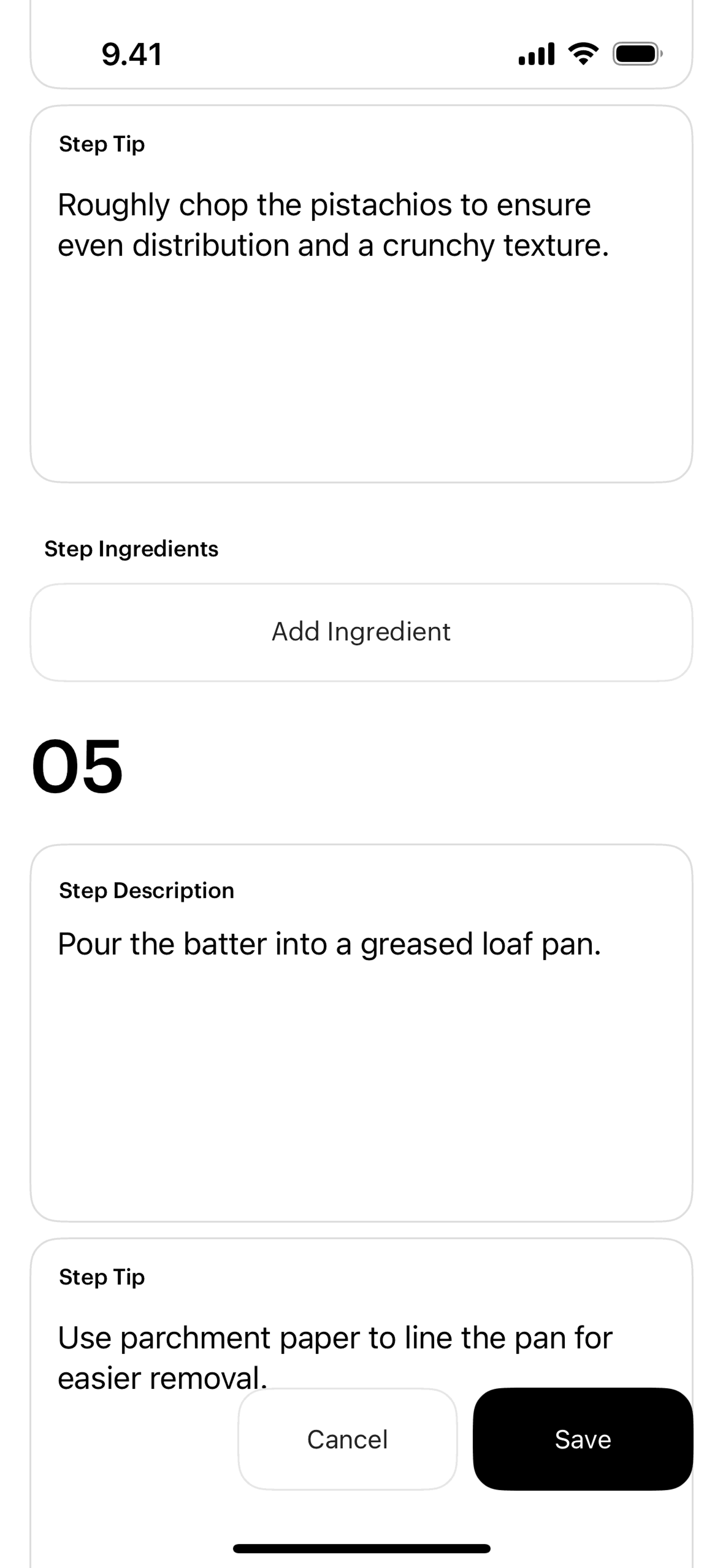 Julienne iOS Food & Drink interface screenshot 16