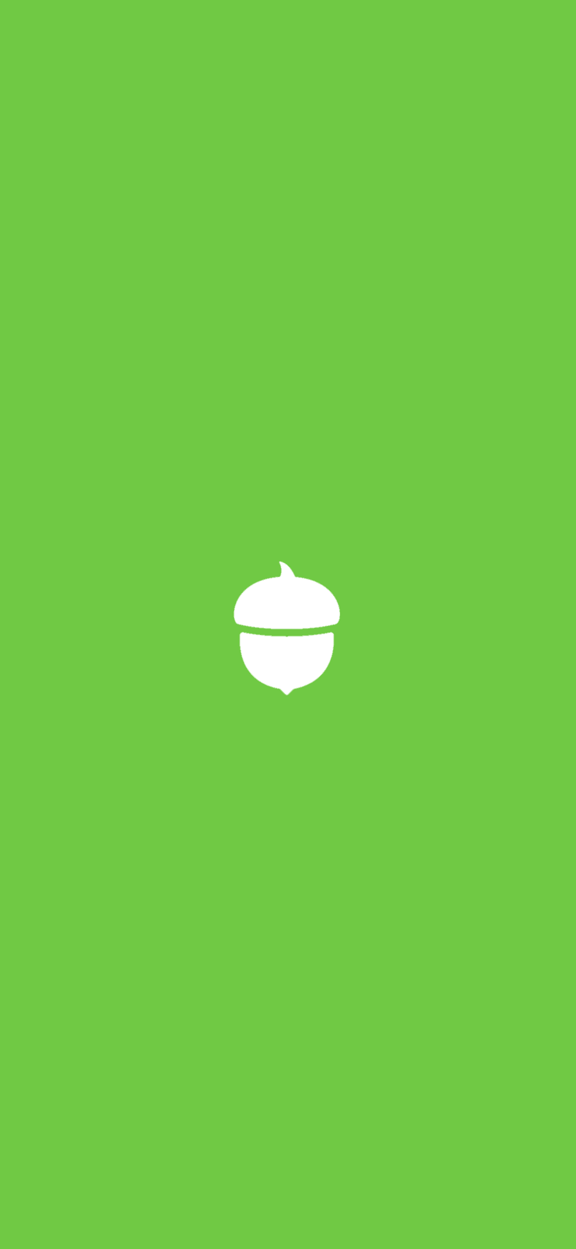 Acorns iOS Finance interface screenshot 1