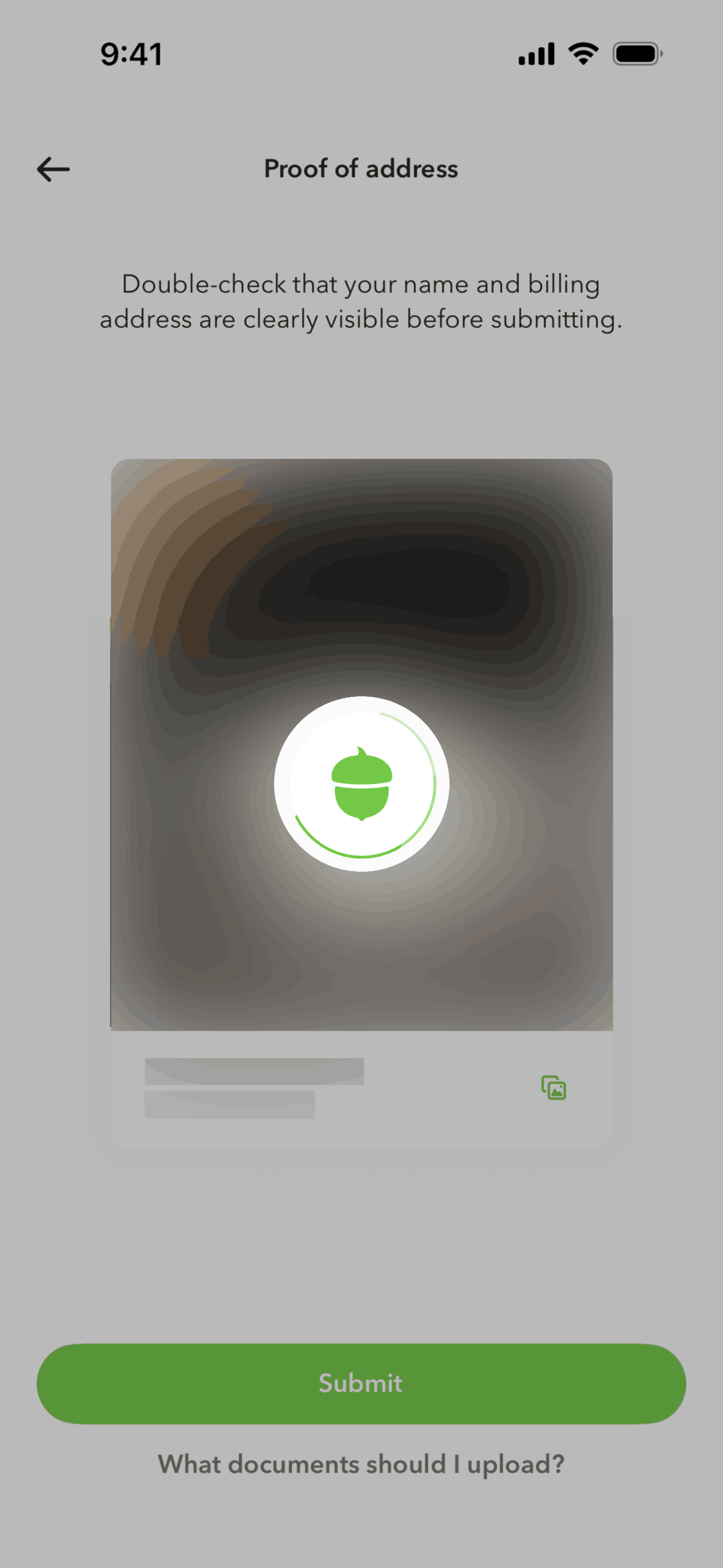 Acorns iOS Finance interface screenshot 19