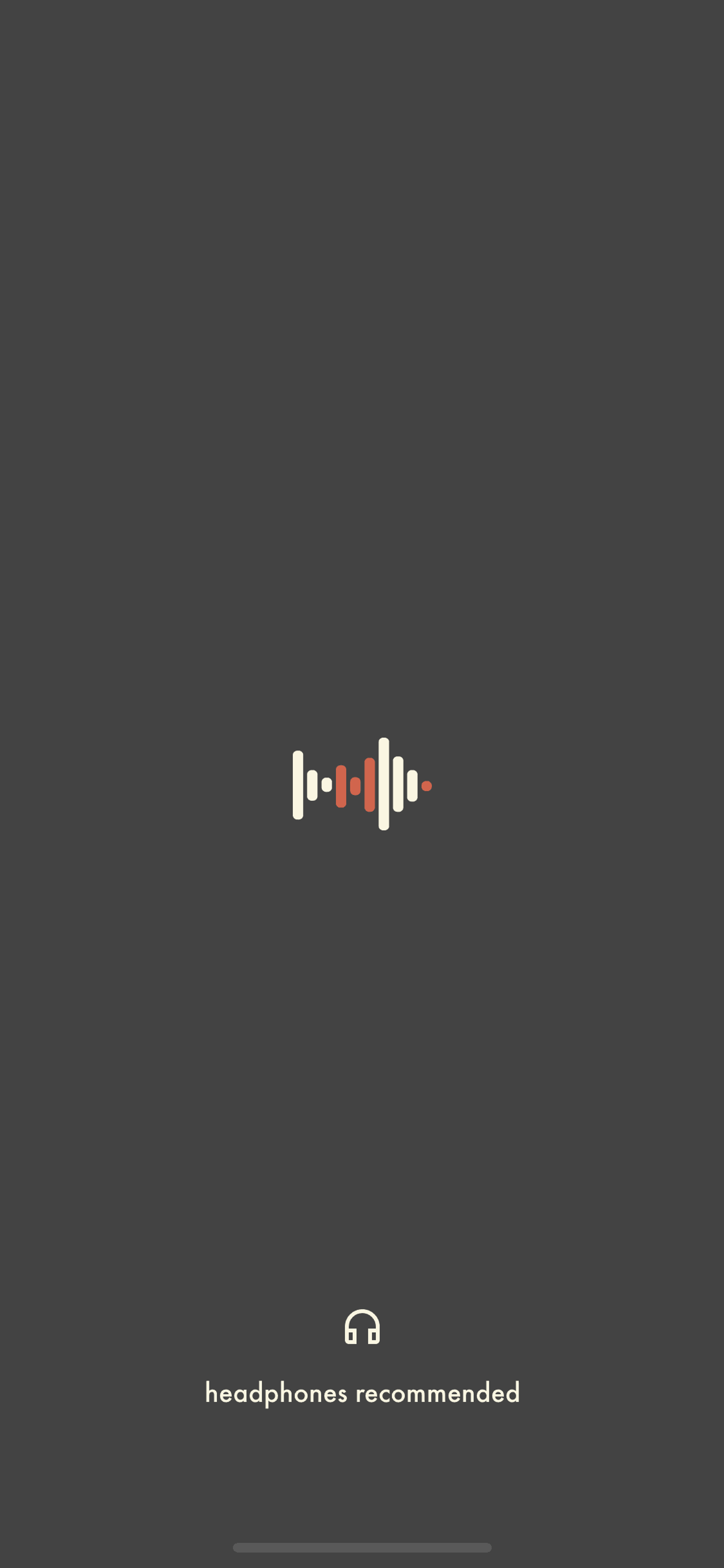 Demo iOS Music & Audio interface screenshot 1