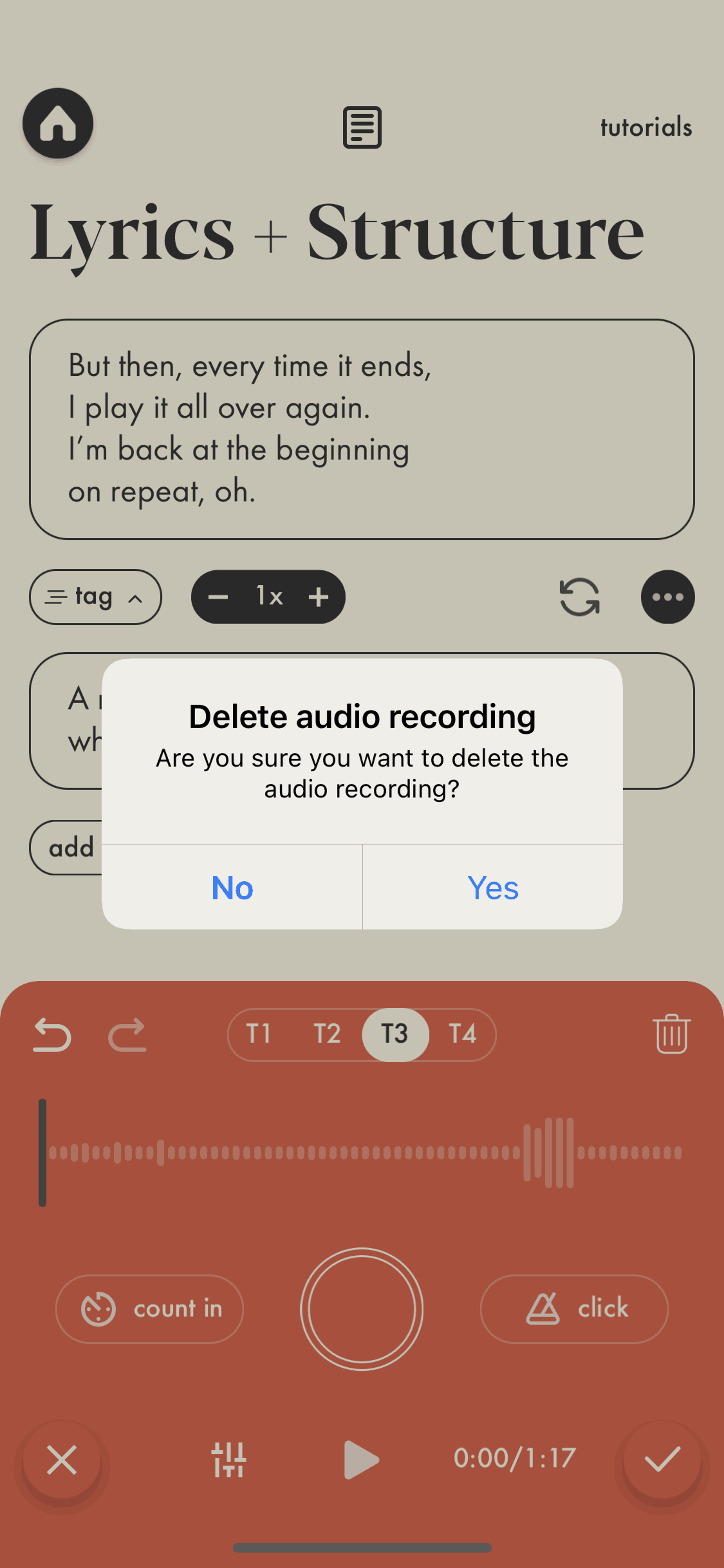 Demo iOS Music & Audio interface screenshot 23