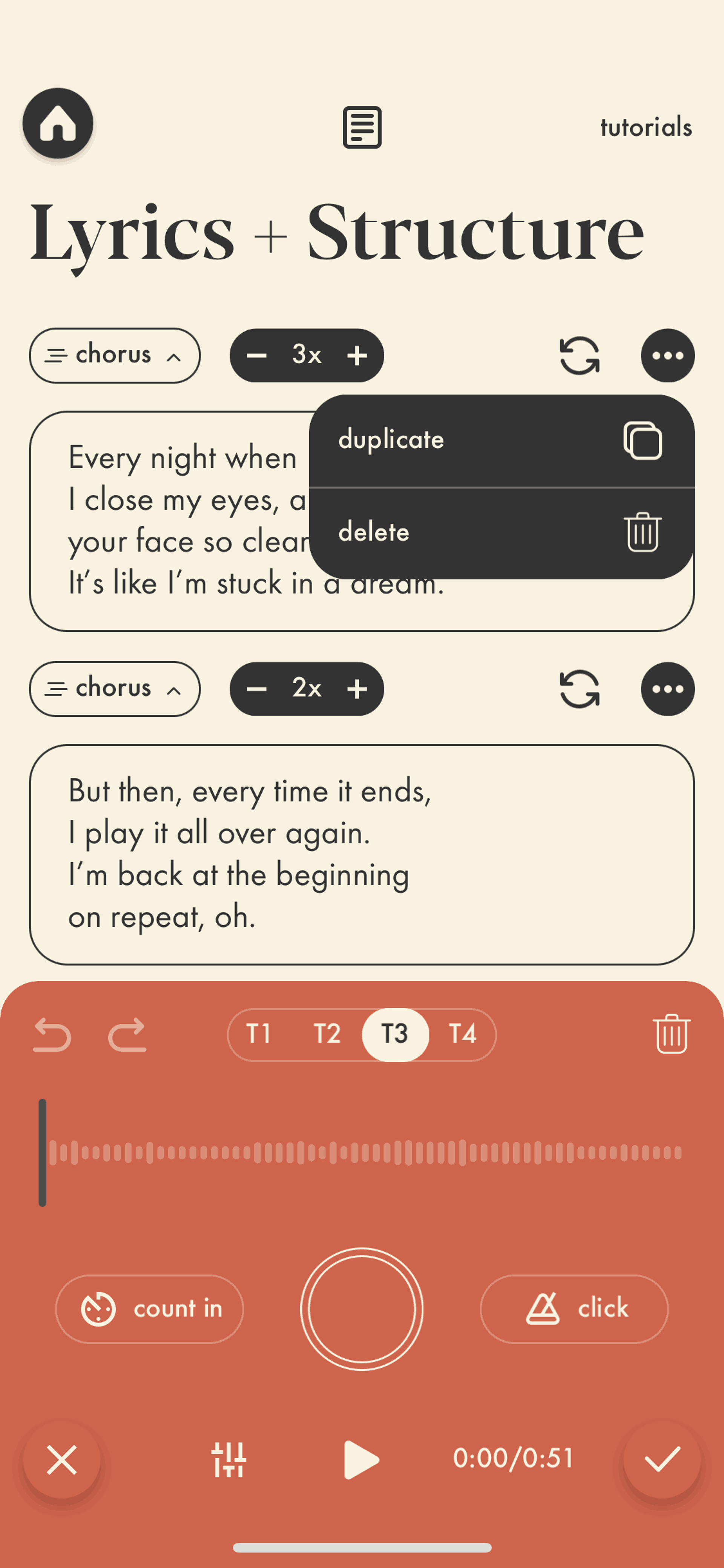 Demo iOS Music & Audio interface screenshot 24