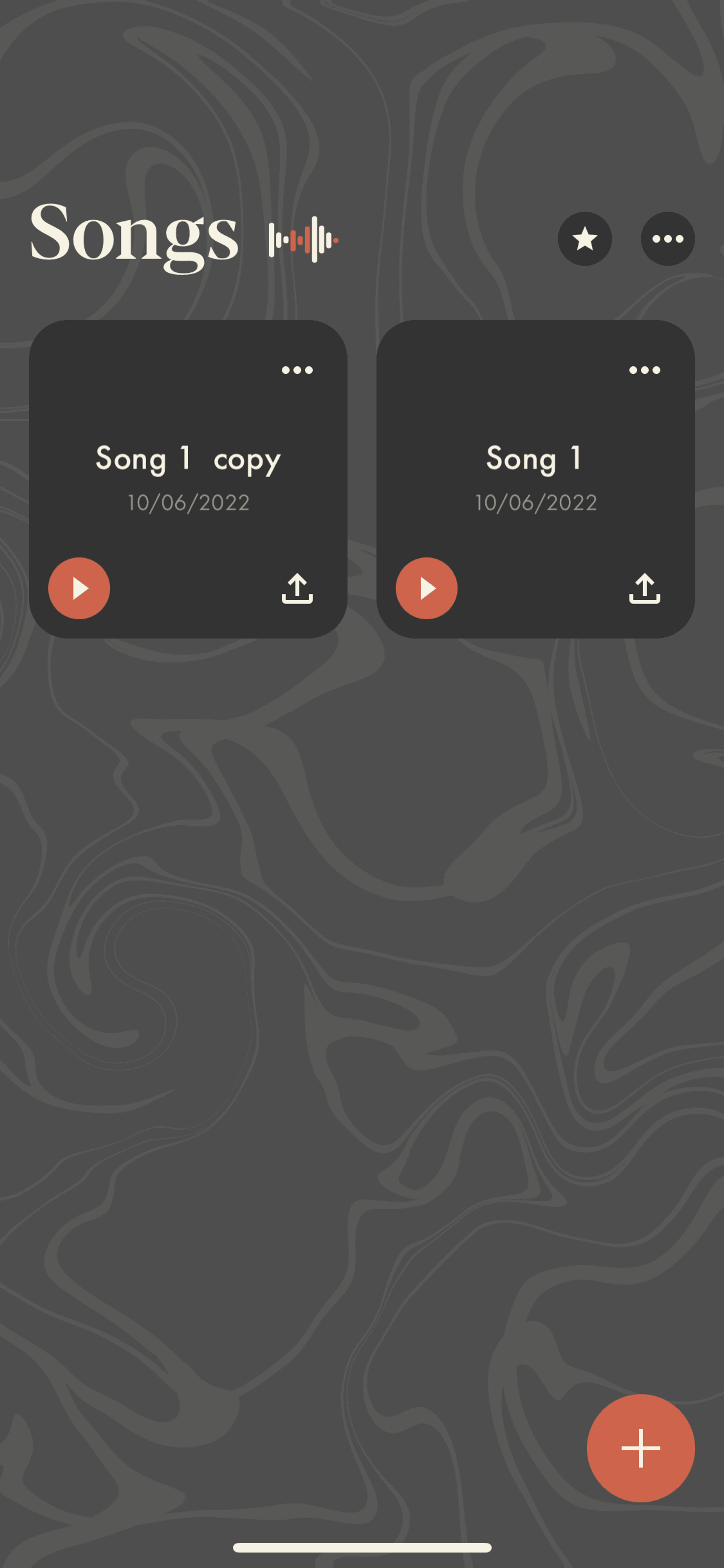 Demo iOS Music & Audio interface screenshot 2