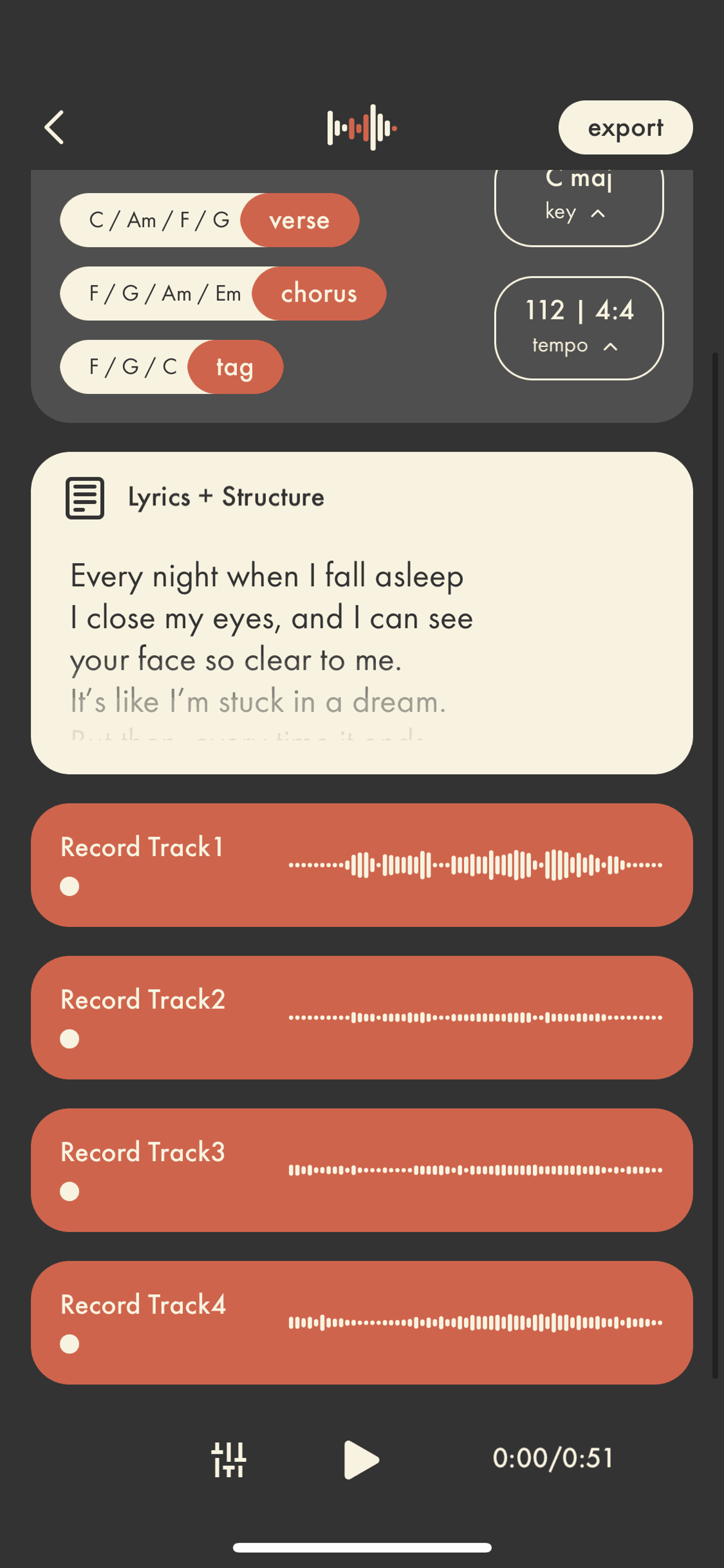 Demo iOS Music & Audio interface screenshot 6