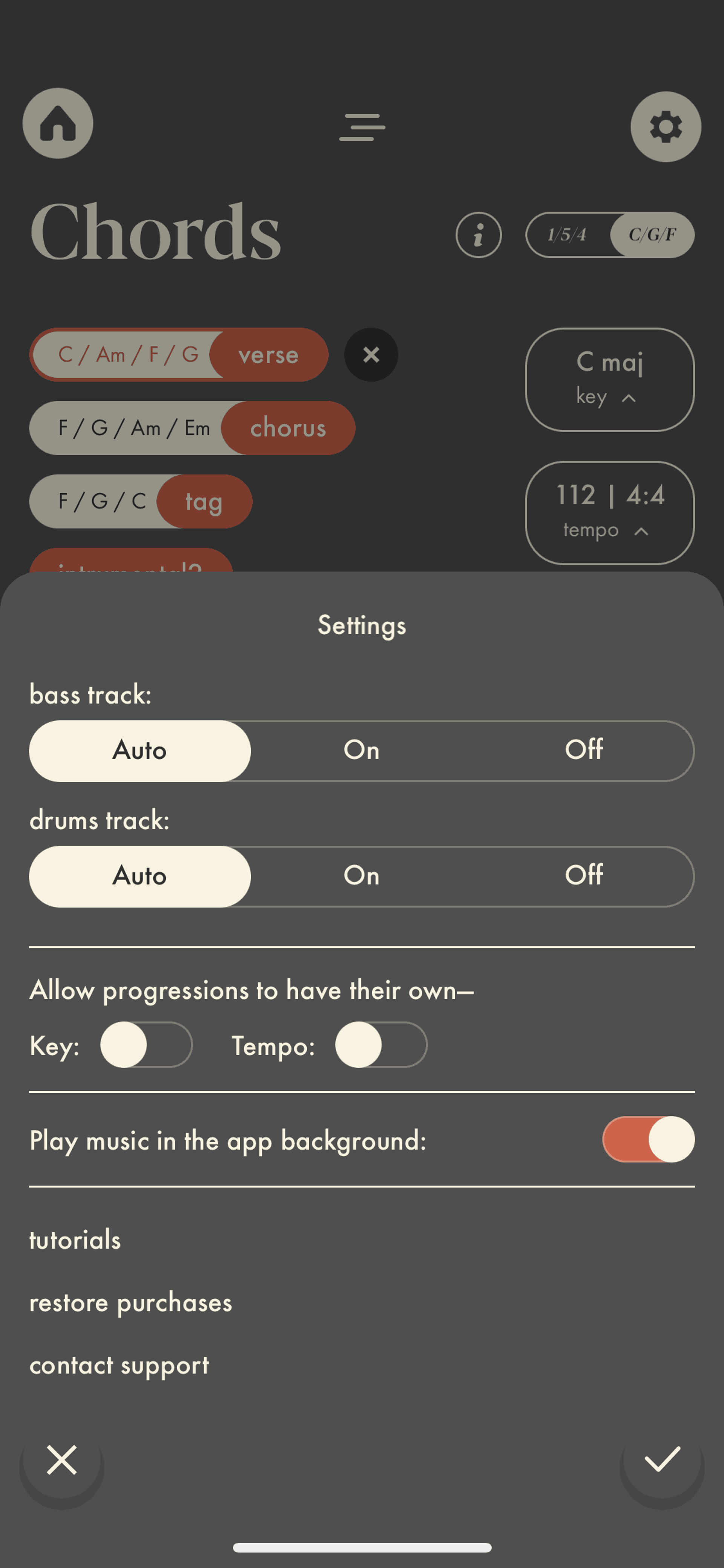 Demo iOS Music & Audio interface screenshot 19