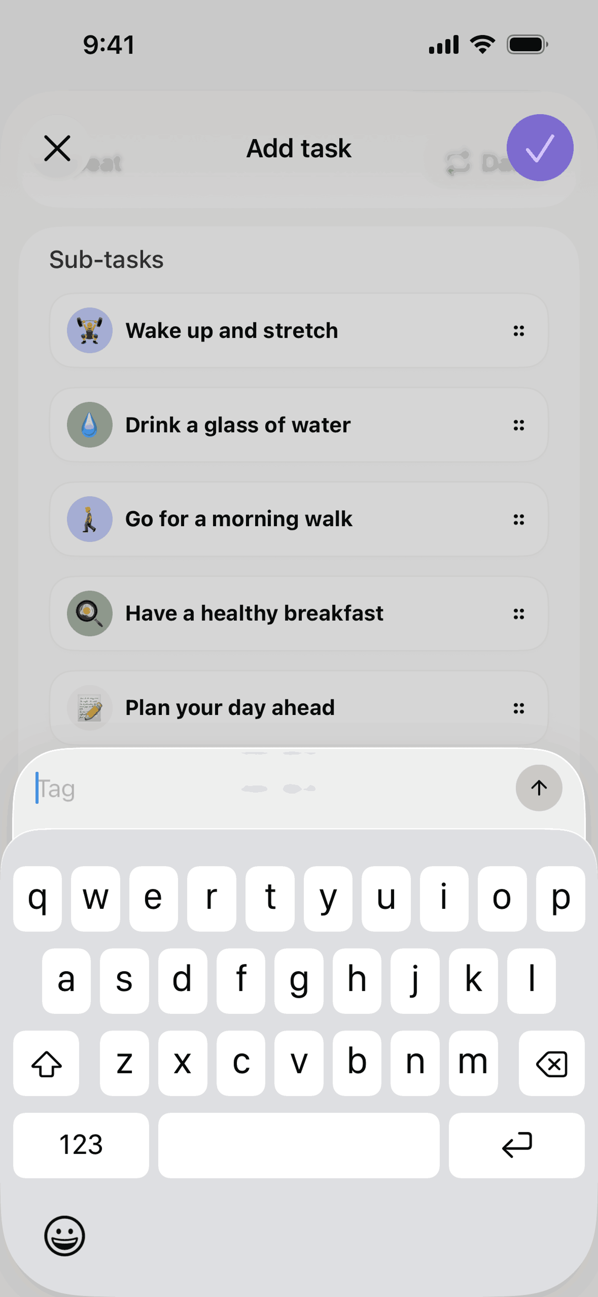 Tiimo iOS Productivity interface screenshot 17