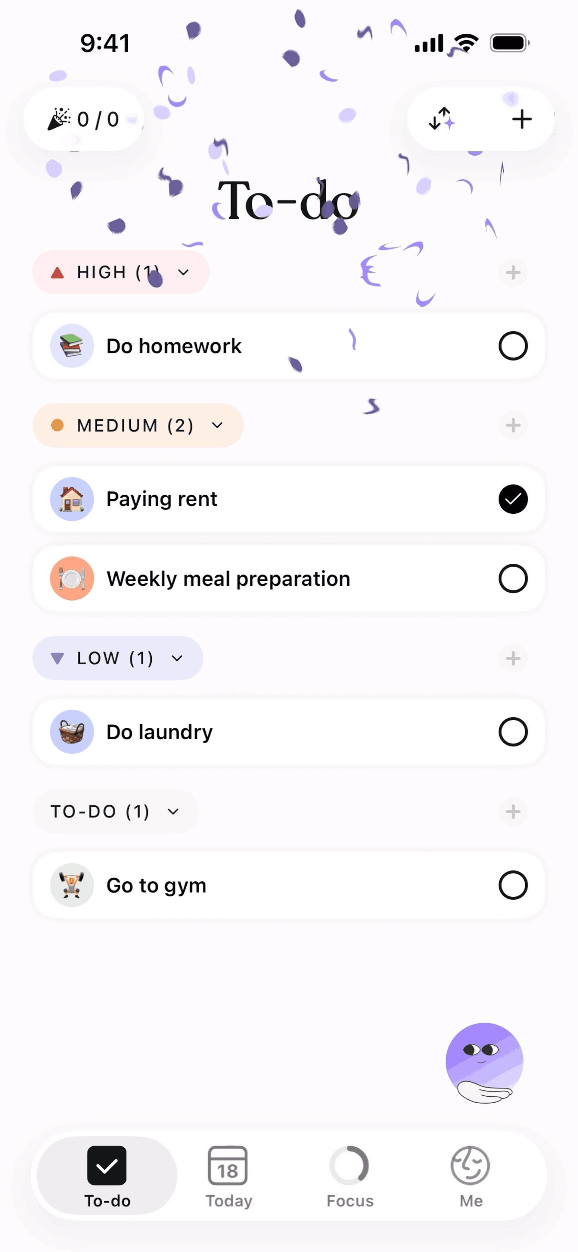Tiimo iOS Productivity interface screenshot 19