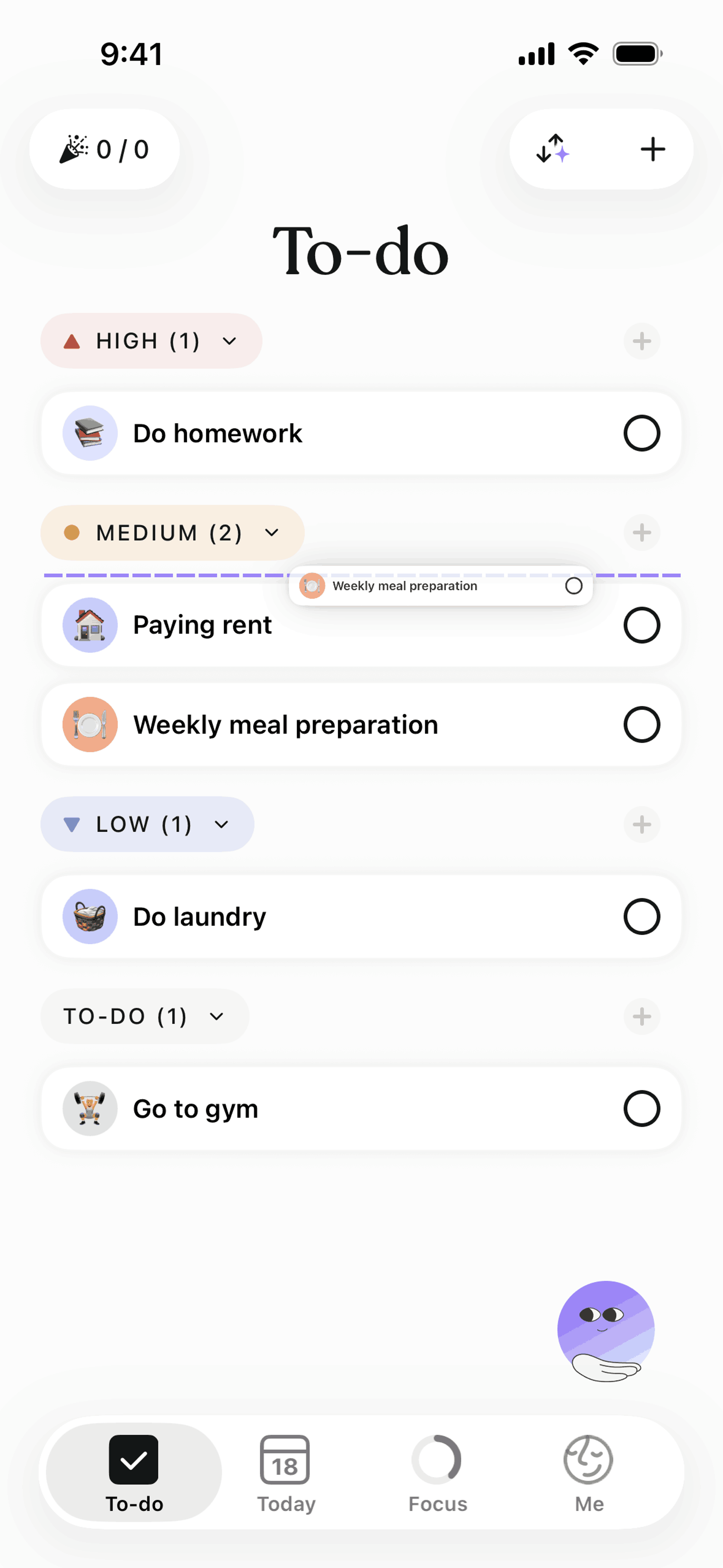 Tiimo iOS Productivity interface screenshot 20