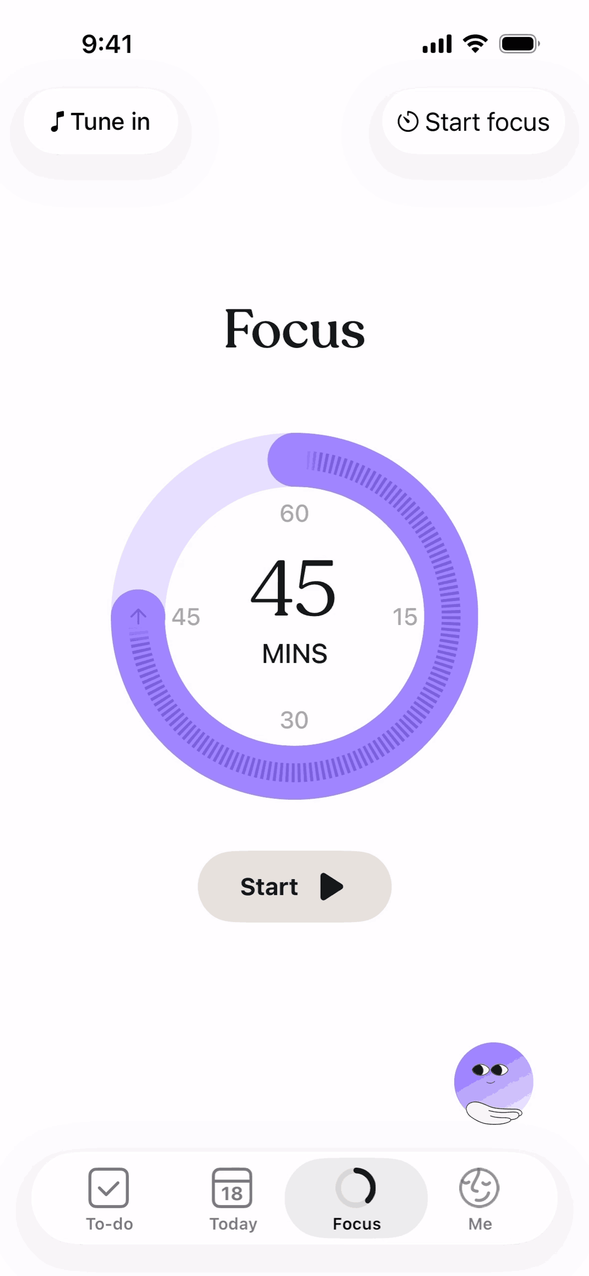 Tiimo iOS Productivity interface screenshot 23