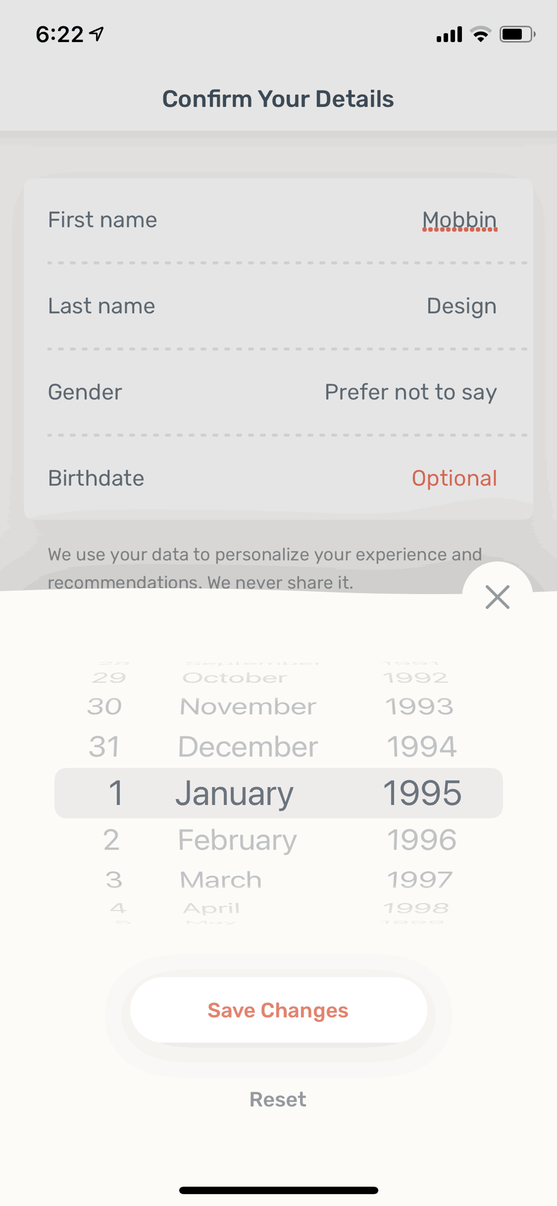Zero iOS Health & Fitness interface screenshot 7