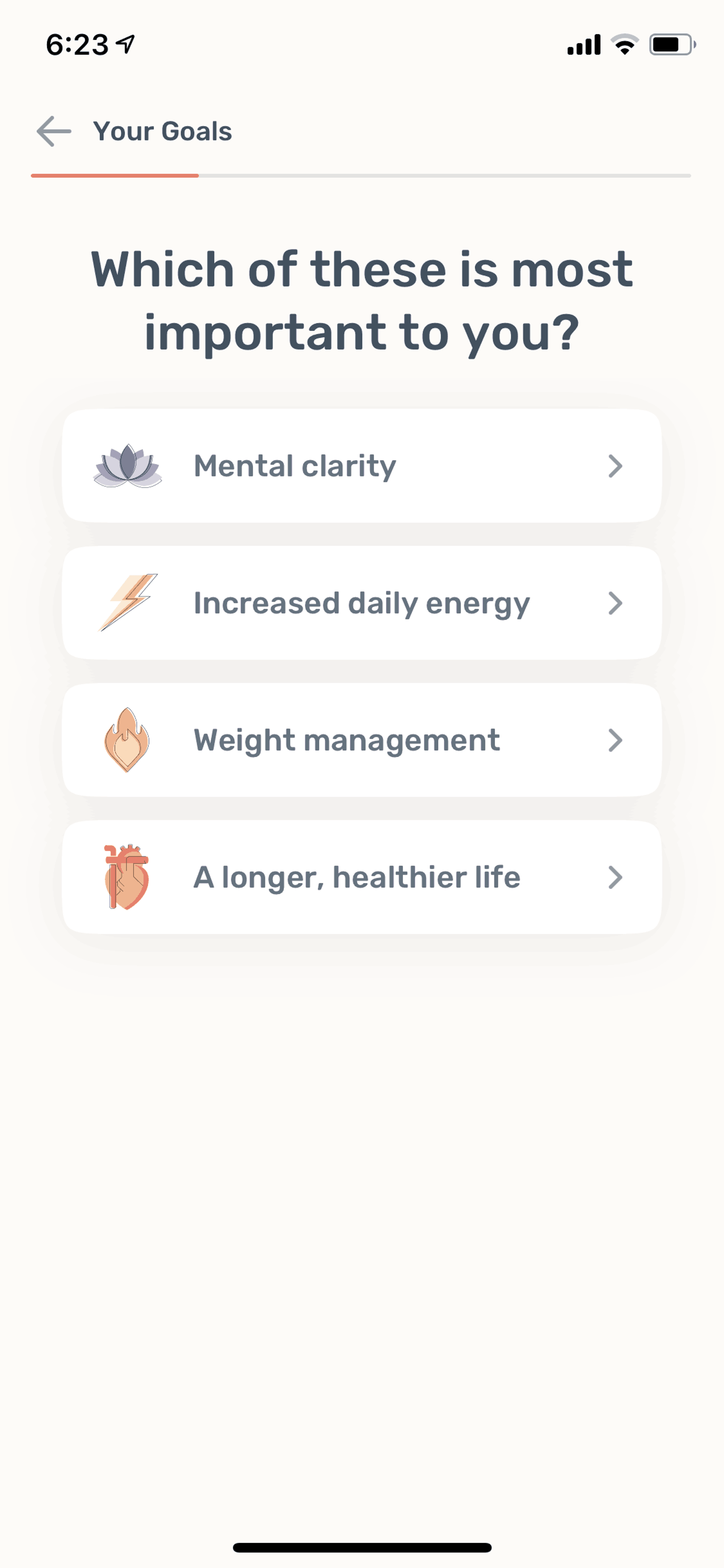 Zero iOS Health & Fitness interface screenshot 10