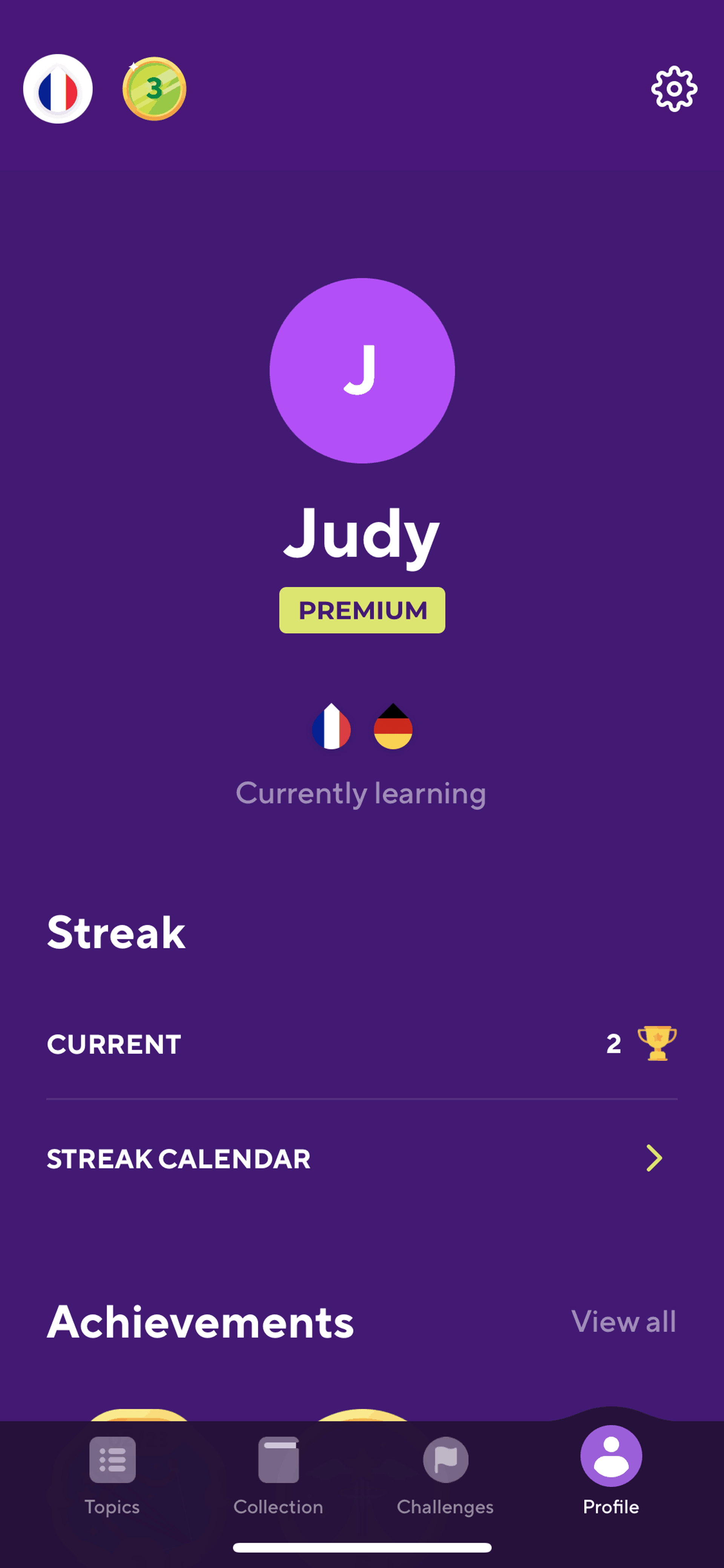 Drops iOS Education interface screenshot 4