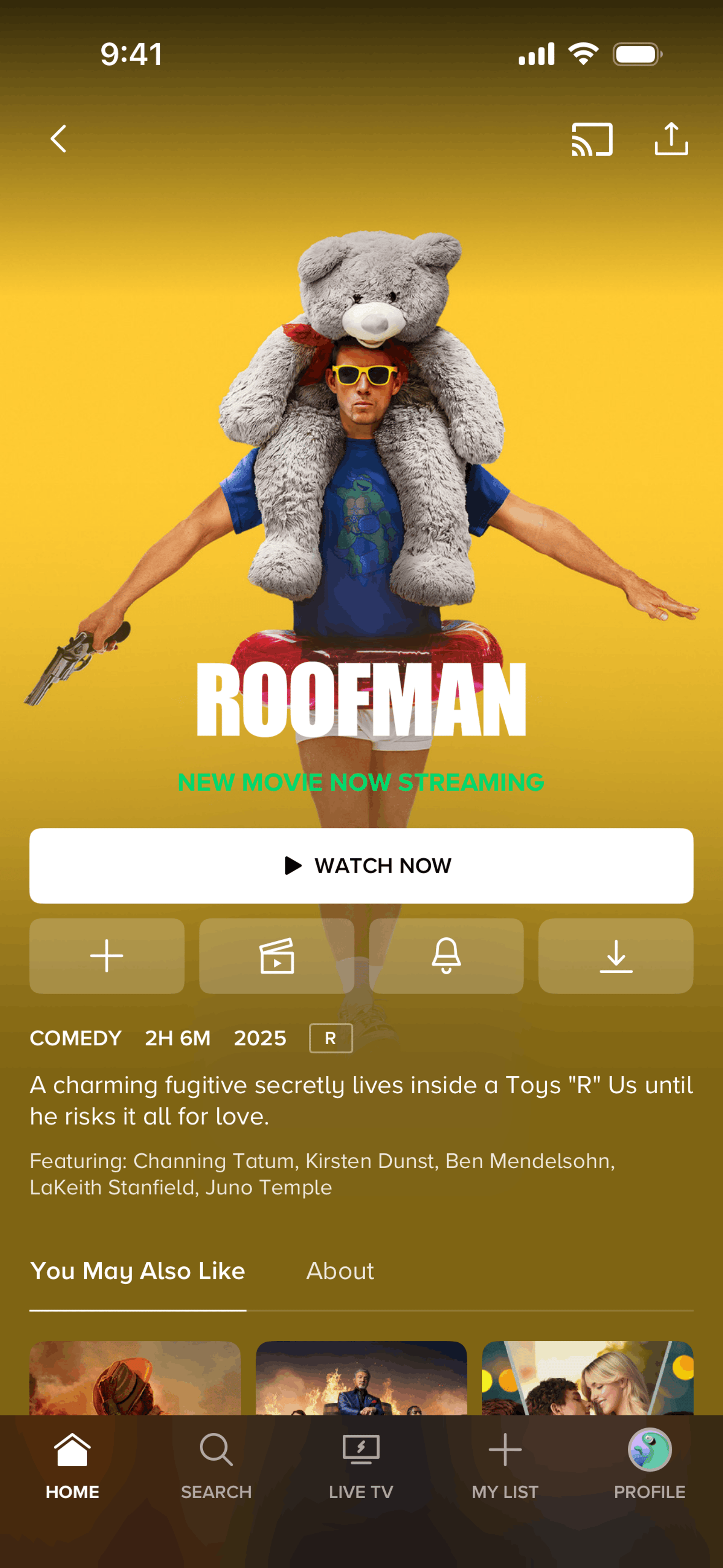 Paramount+ iOS Sports interface screenshot 22
