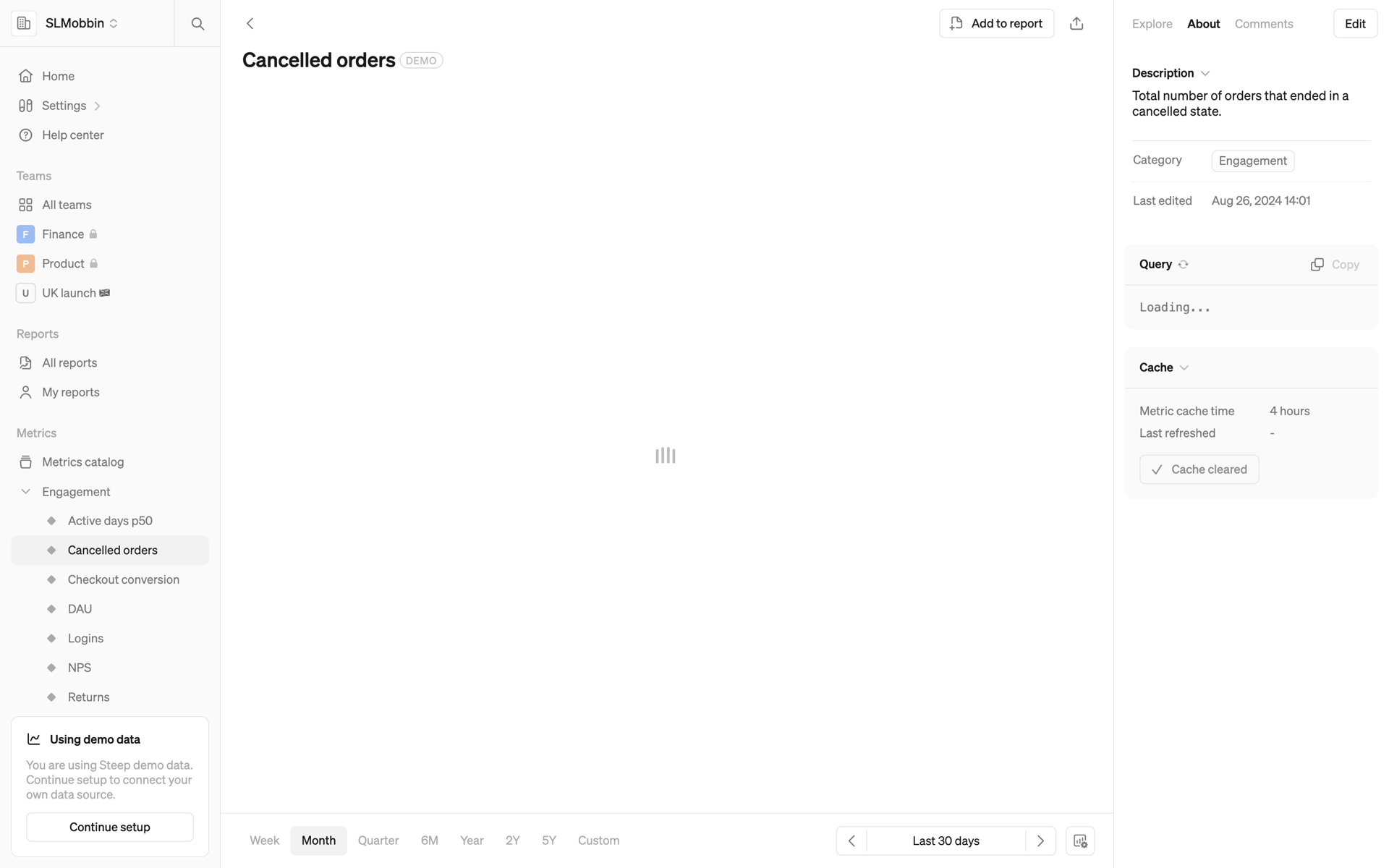 Steep Web Business interface screenshot 9