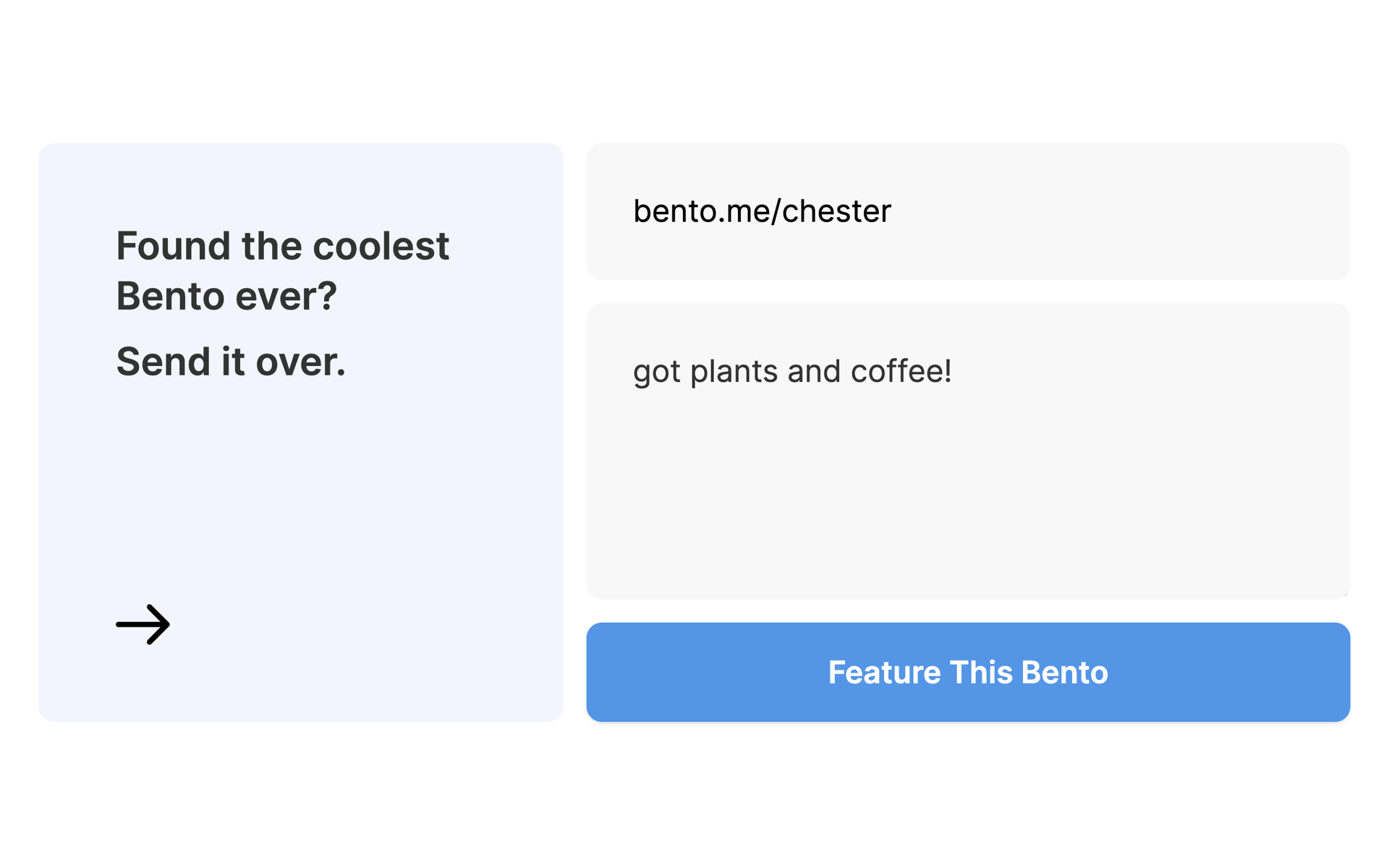 Bento Web Social Networking interface screenshot 22
