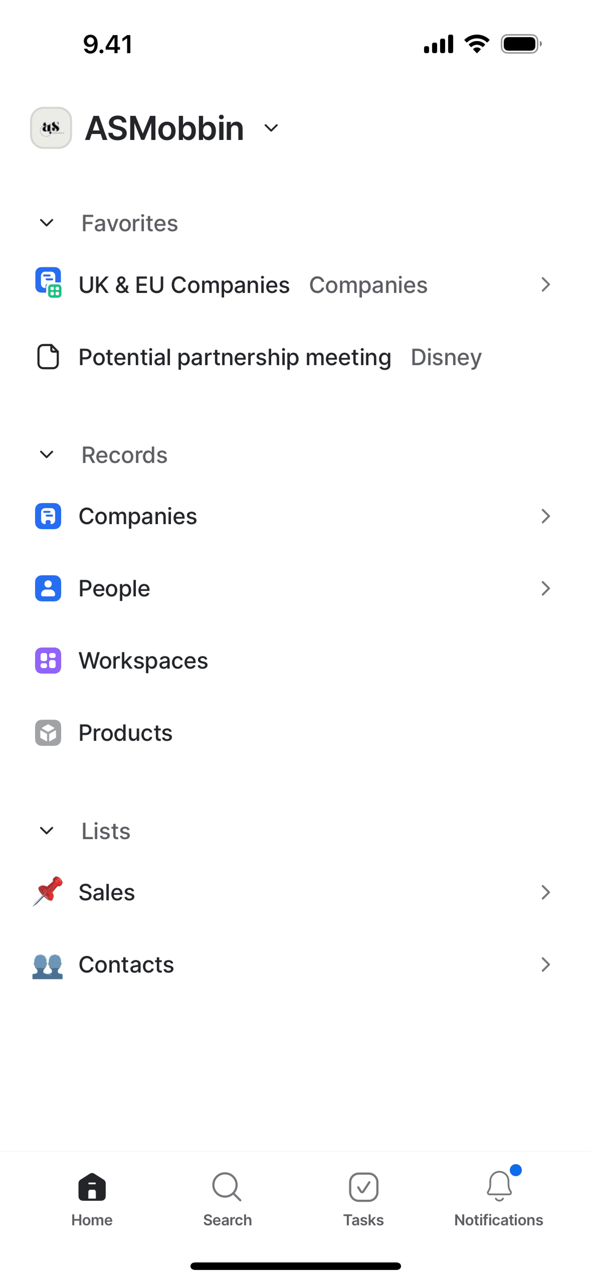 Attio iOS Productivity interface screenshot 10