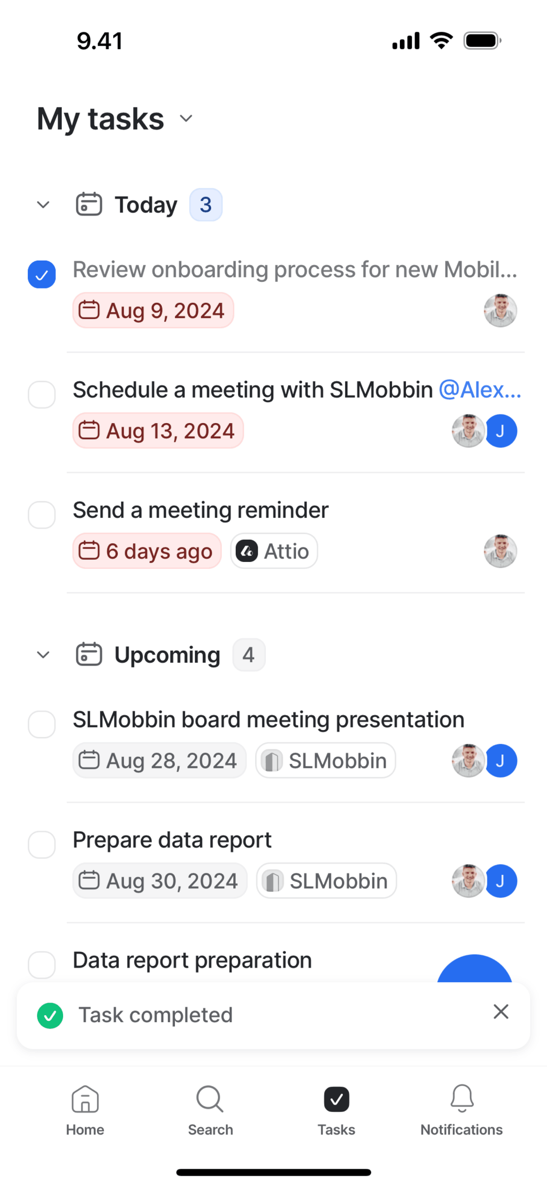 Attio iOS Productivity interface screenshot 14