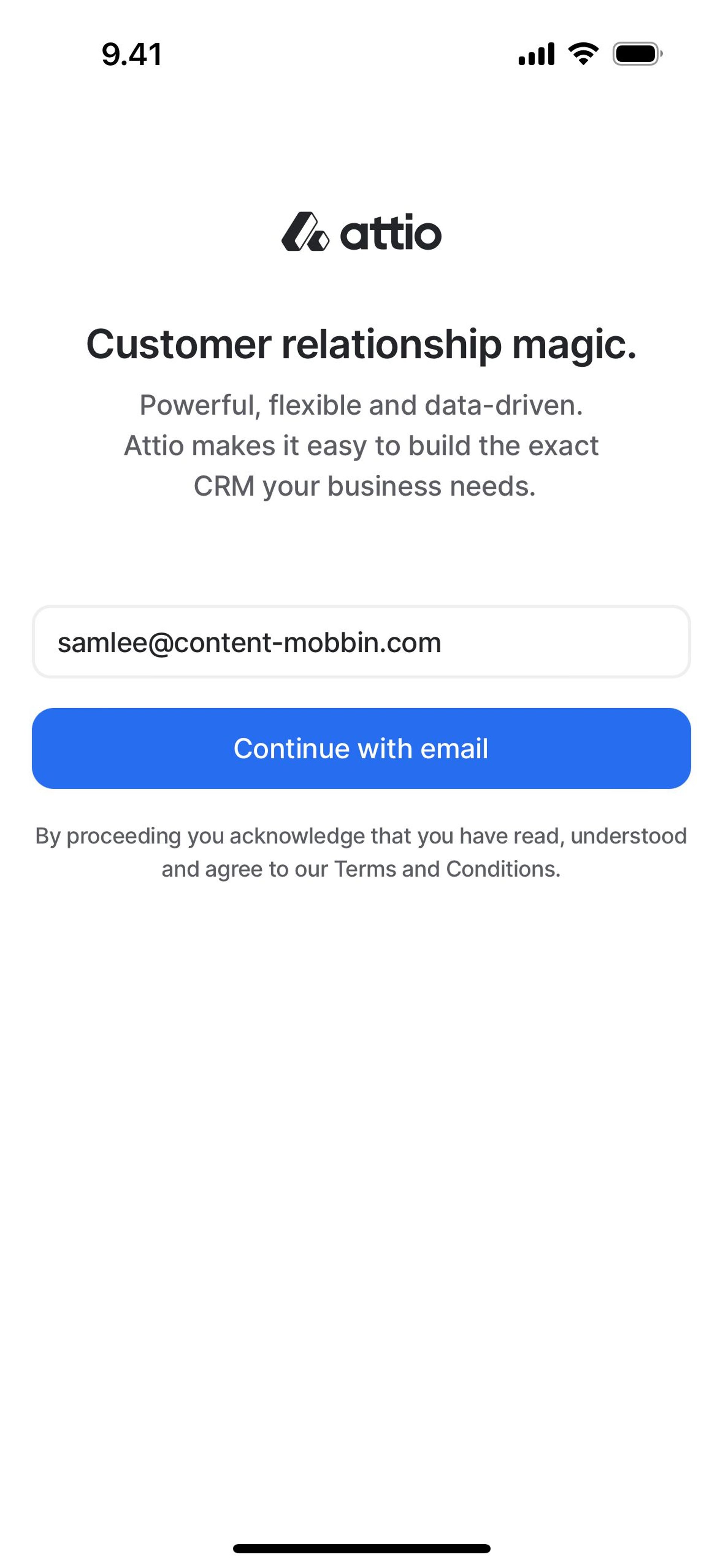 Attio iOS Productivity interface screenshot 22