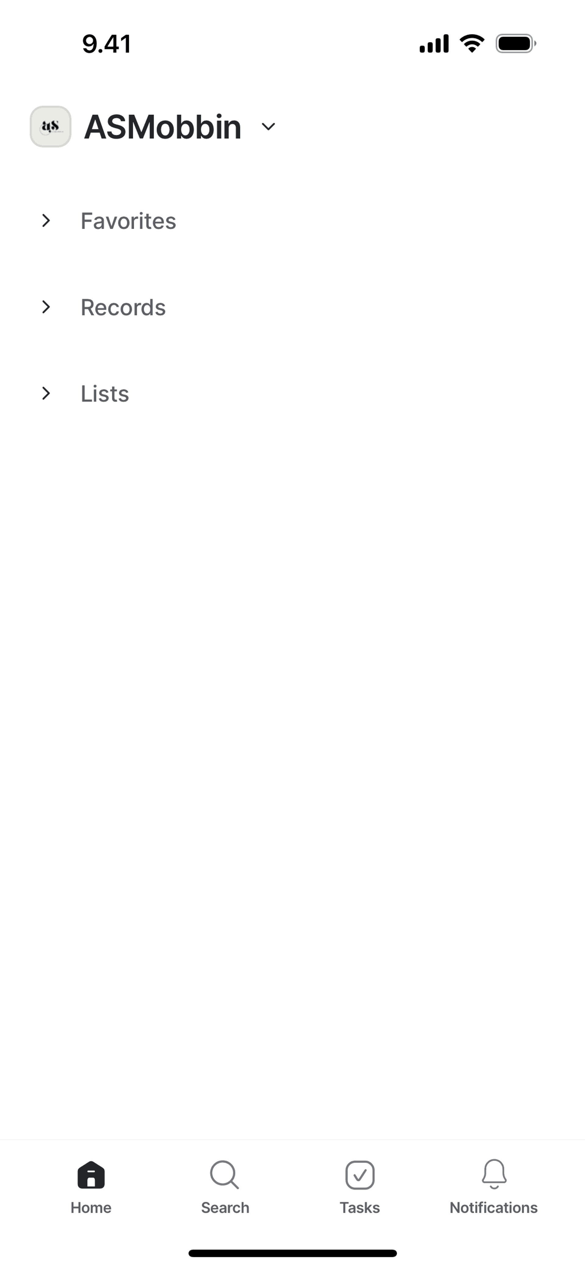 Attio iOS Productivity interface screenshot 5