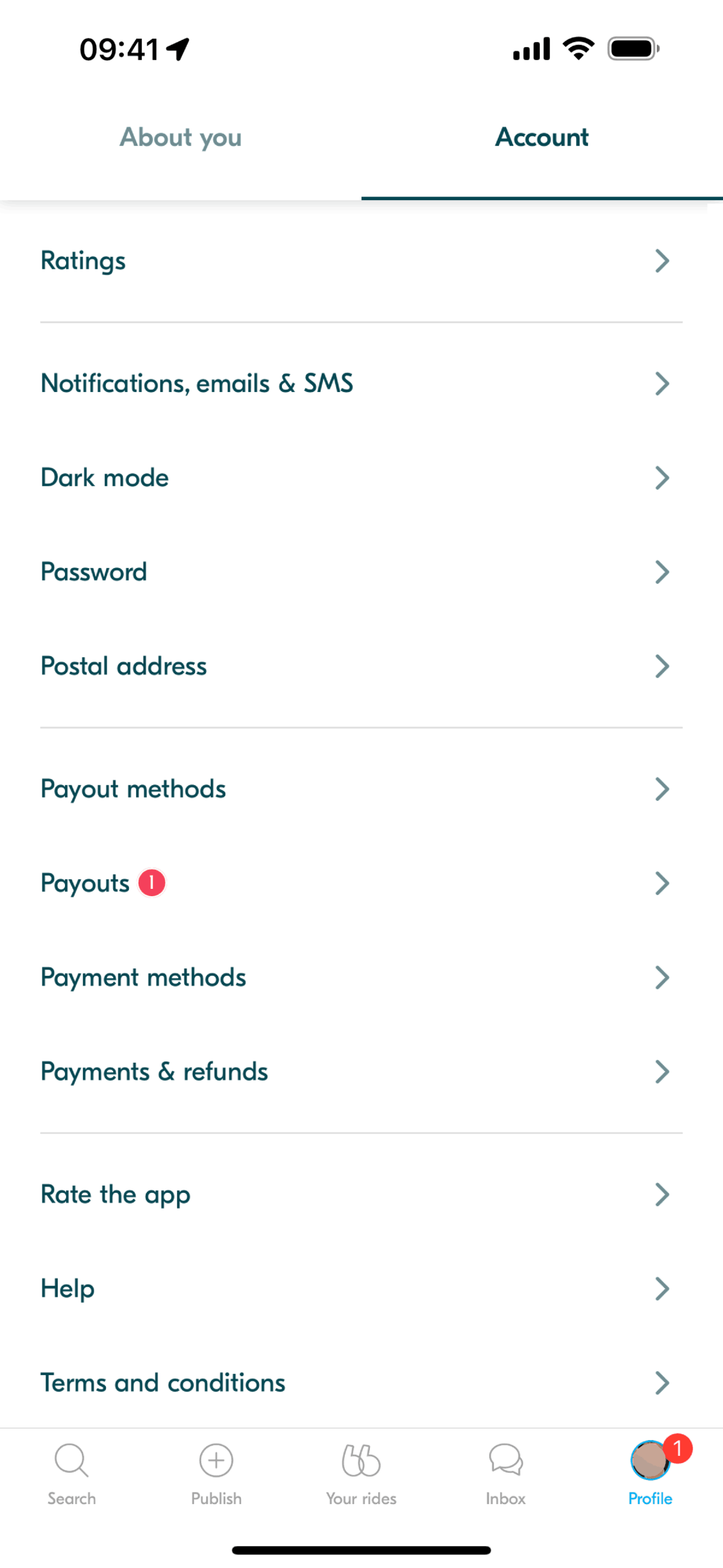 BlaBlaCar iOS Travel & Transportation interface screenshot 5