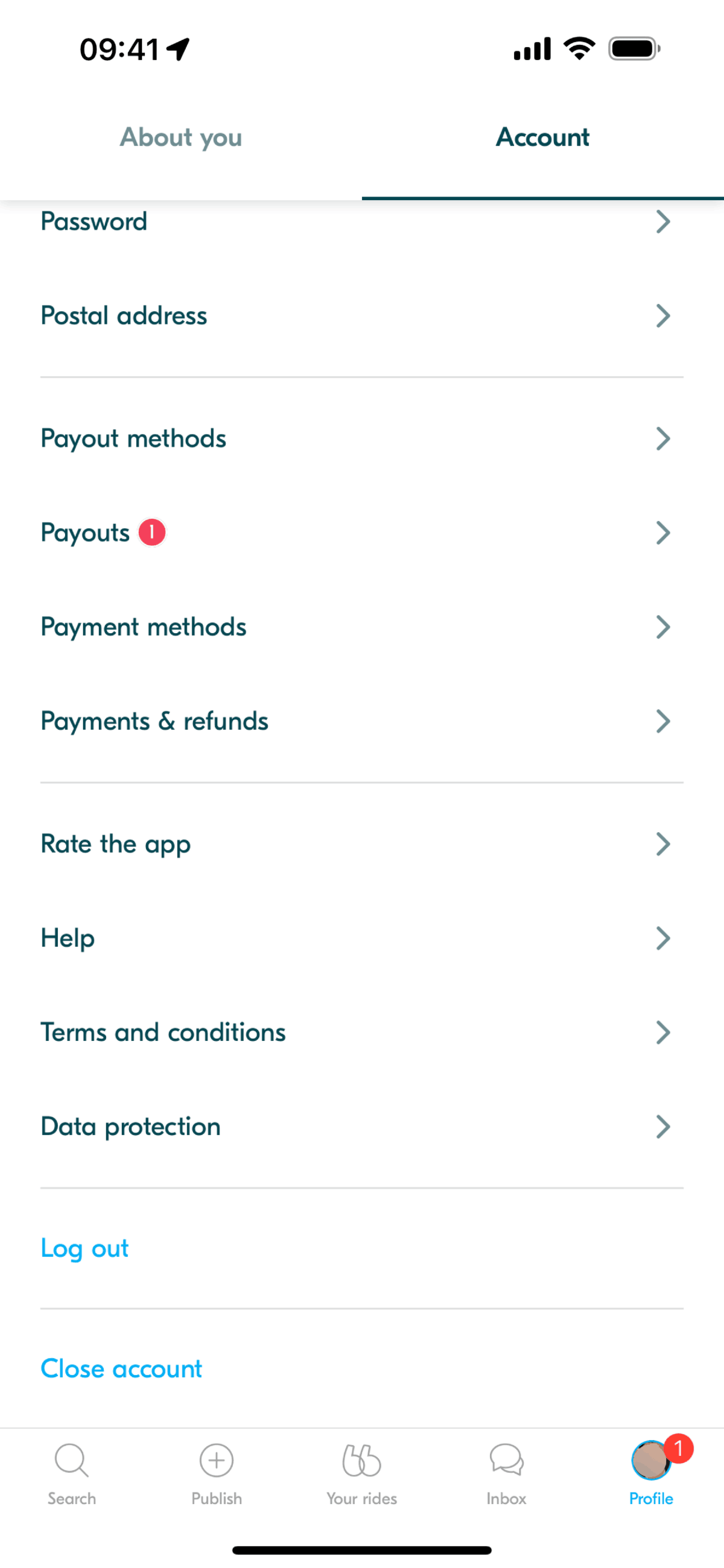 BlaBlaCar iOS Travel & Transportation interface screenshot 6