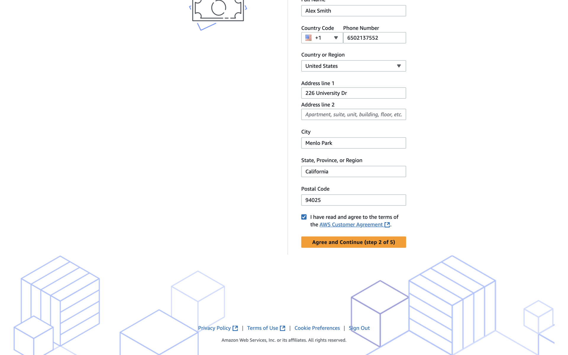 Amazon Web Services (AWS) Web Developer Tools interface screenshot 15