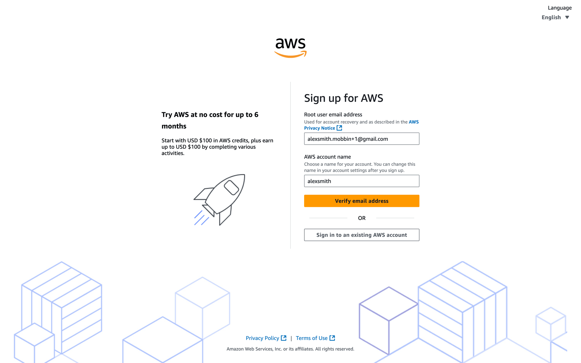 Amazon Web Services (AWS) Web Developer Tools interface screenshot 4