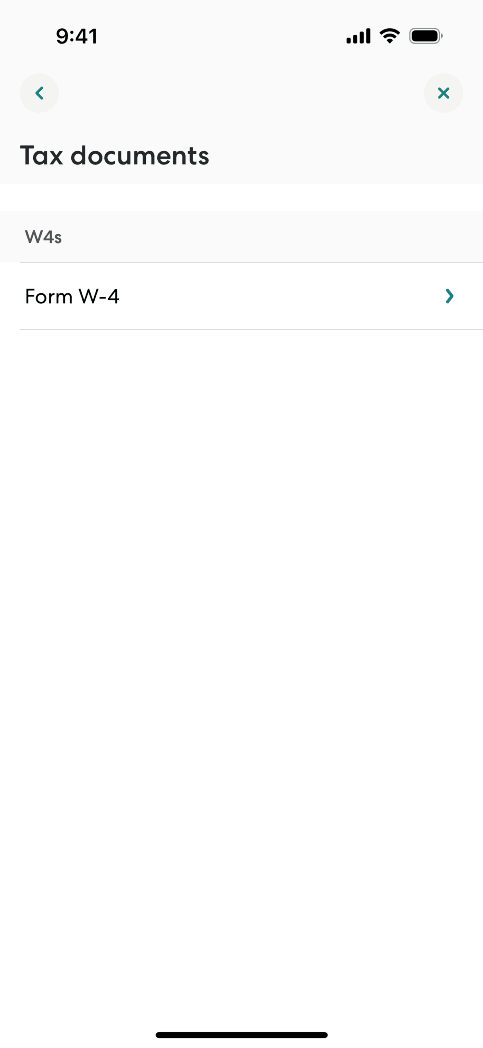 Gusto Mobile iOS Finance interface screenshot 9