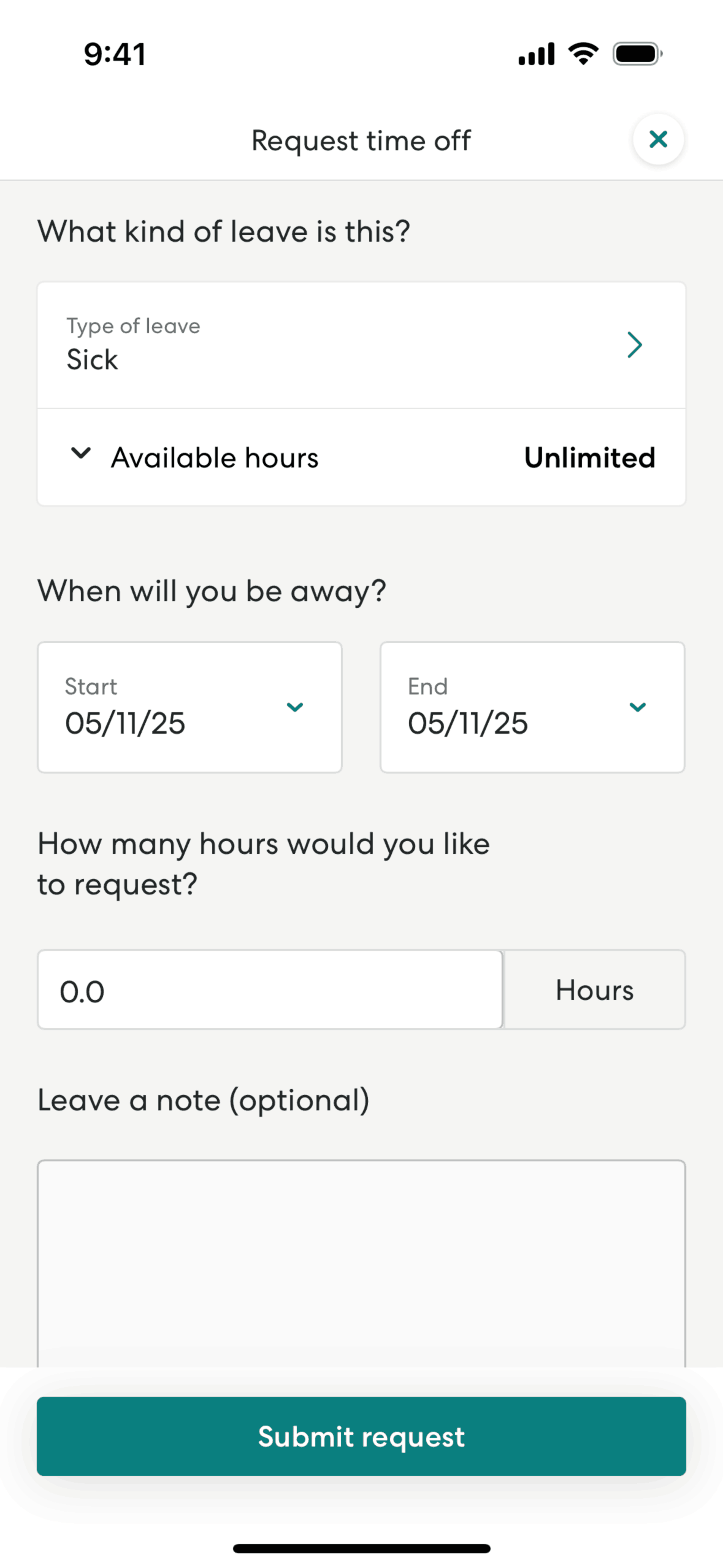 Gusto Mobile iOS Finance interface screenshot 15