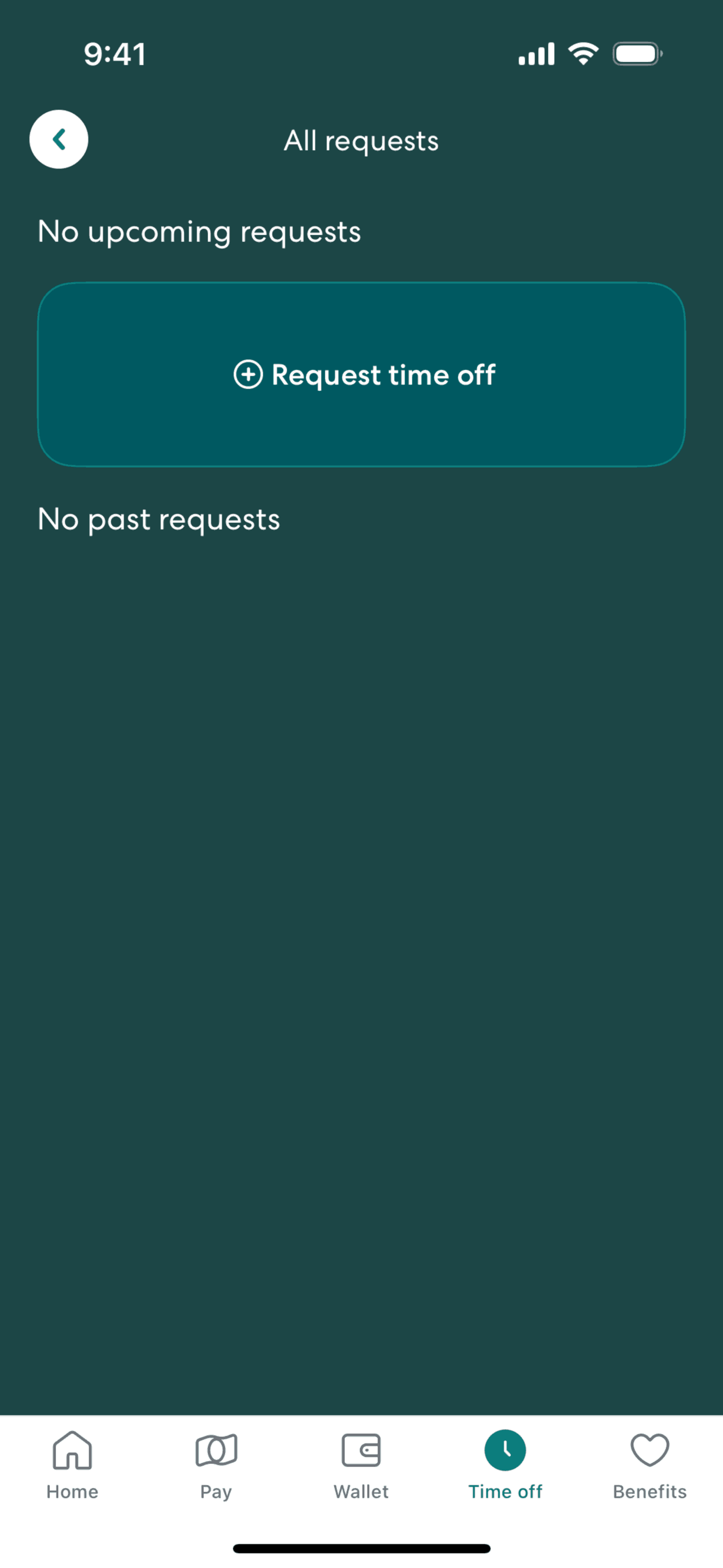 Gusto Mobile iOS Finance interface screenshot 17