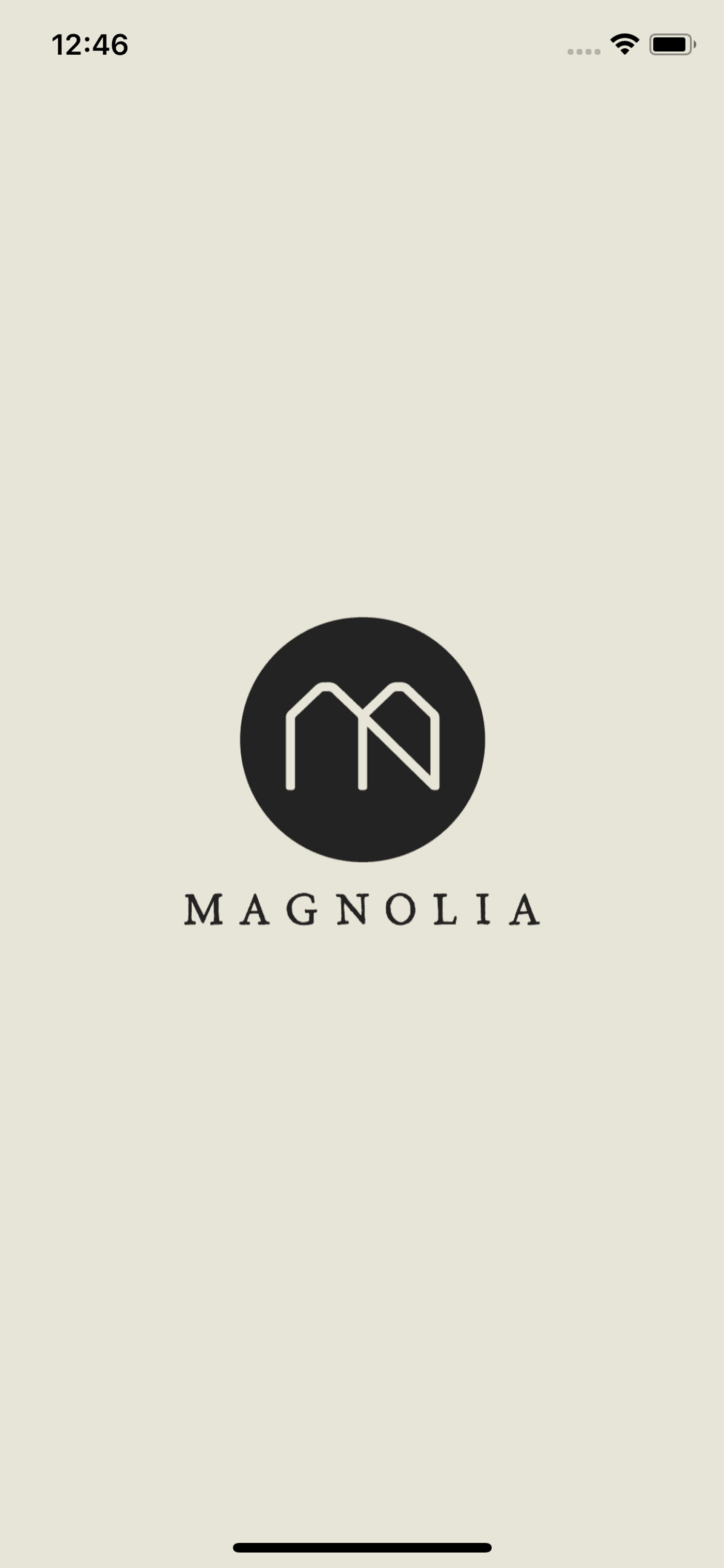 Magnolia iOS Entertainment interface screenshot 1