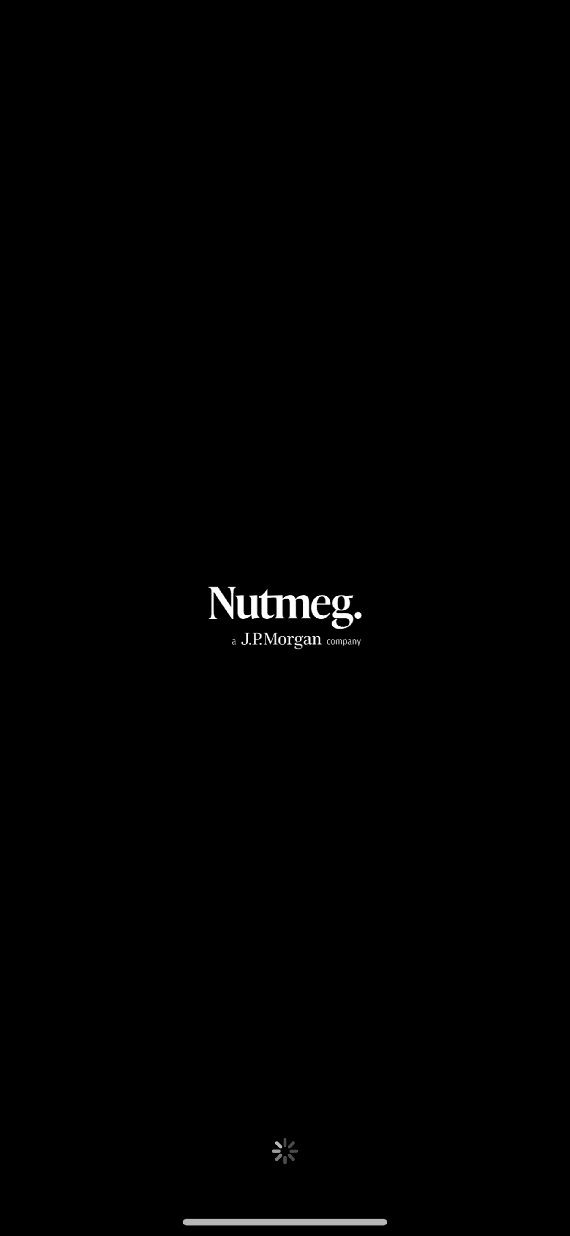 Nutmeg iOS Finance interface screenshot 1