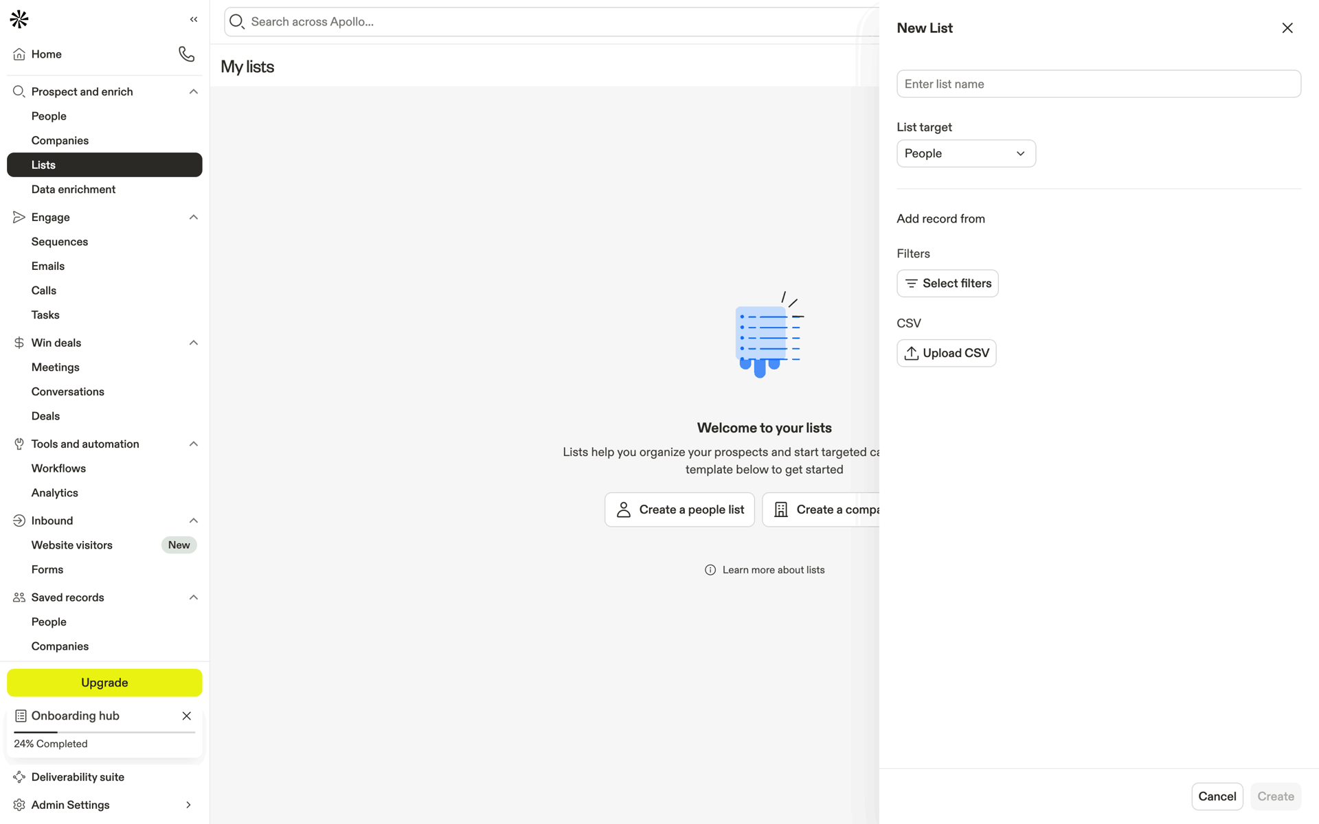 Apollo Web Business interface screenshot 11