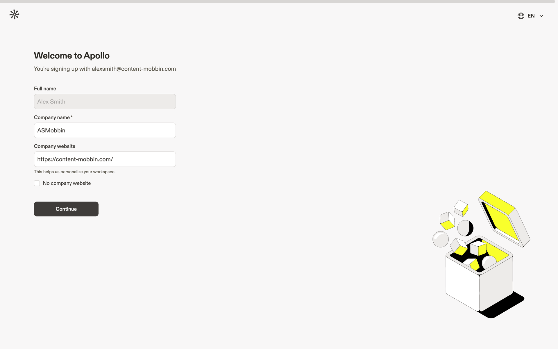 Apollo Web Business interface screenshot 13