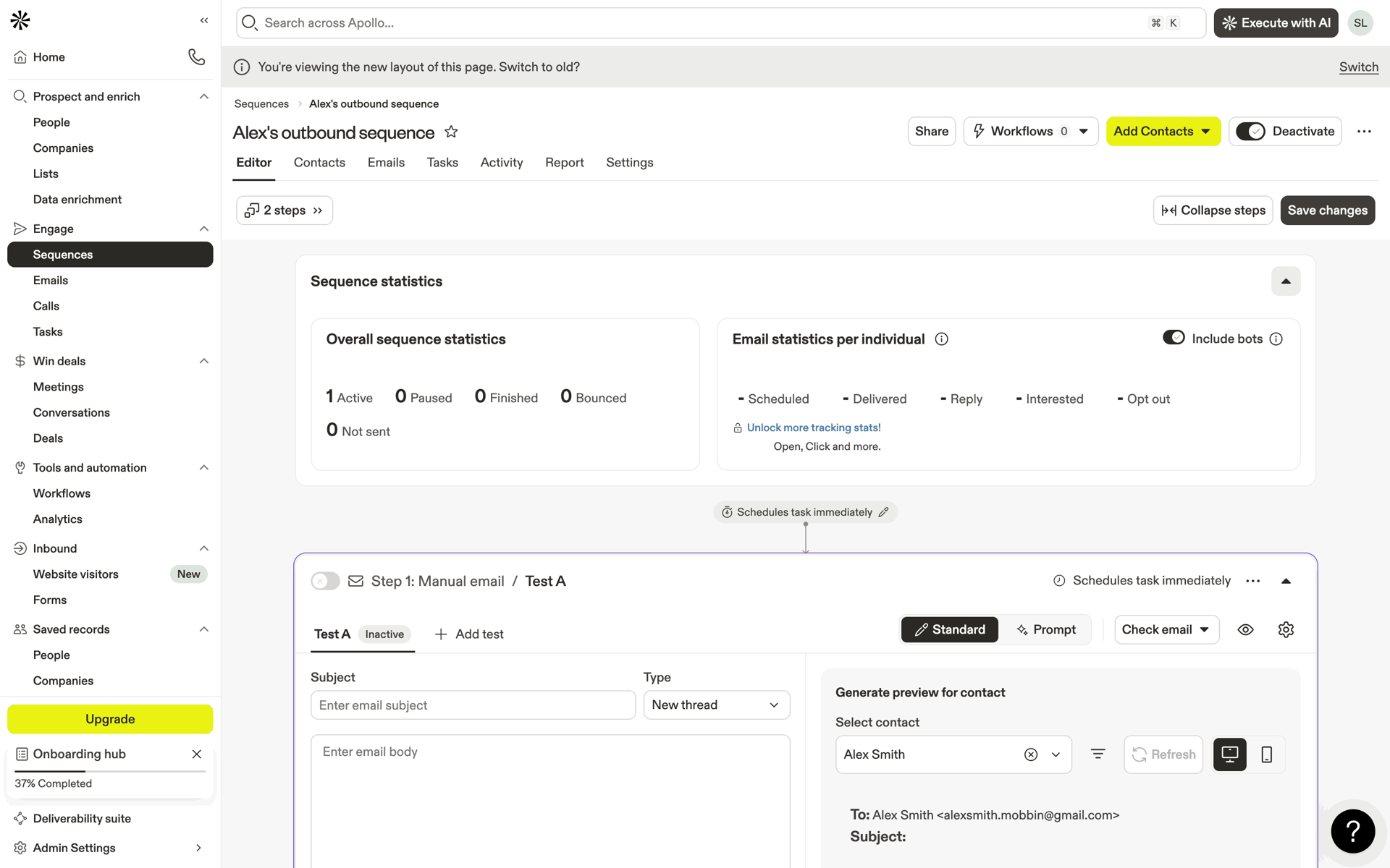 Apollo Web Business interface screenshot 16