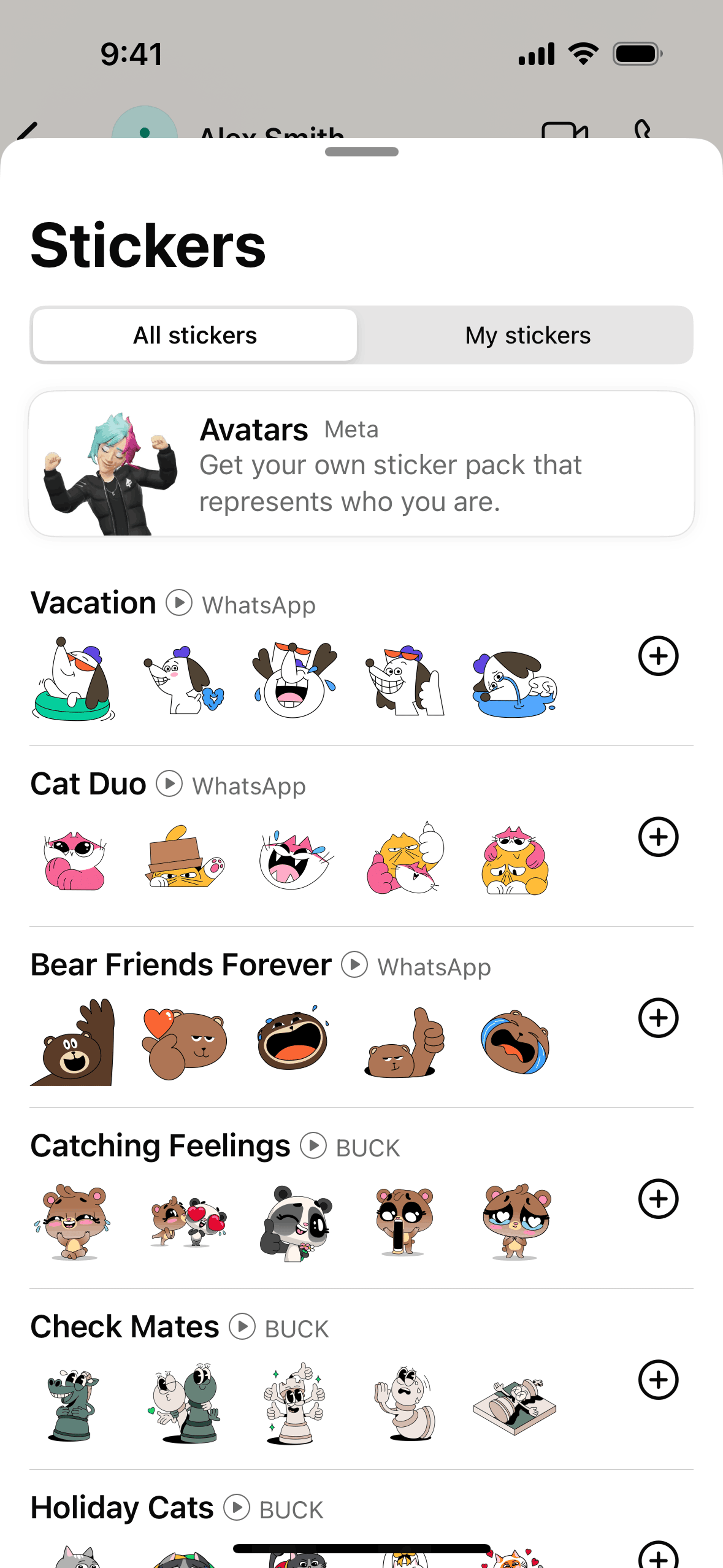 WhatsApp iOS Social Networking interface screenshot 6