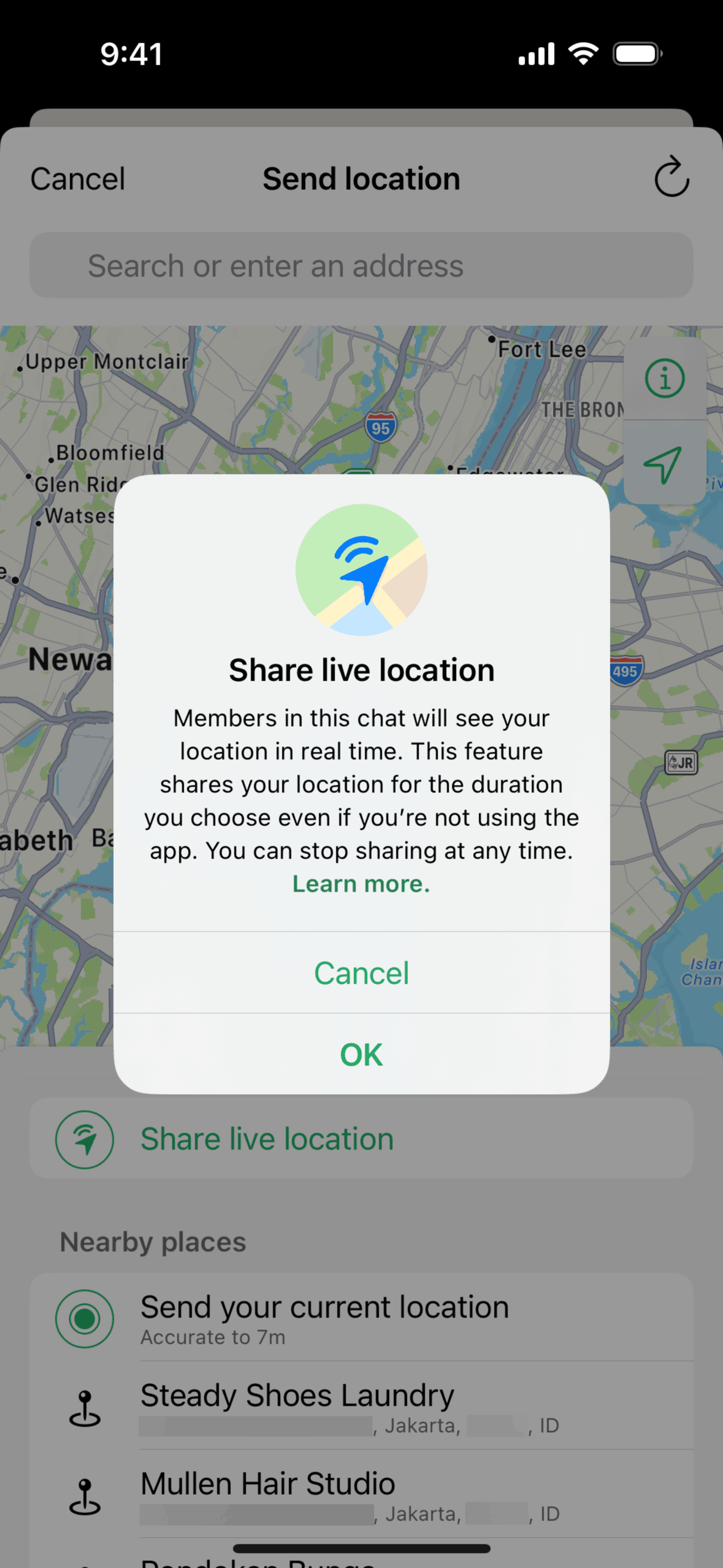 WhatsApp iOS Social Networking interface screenshot 15