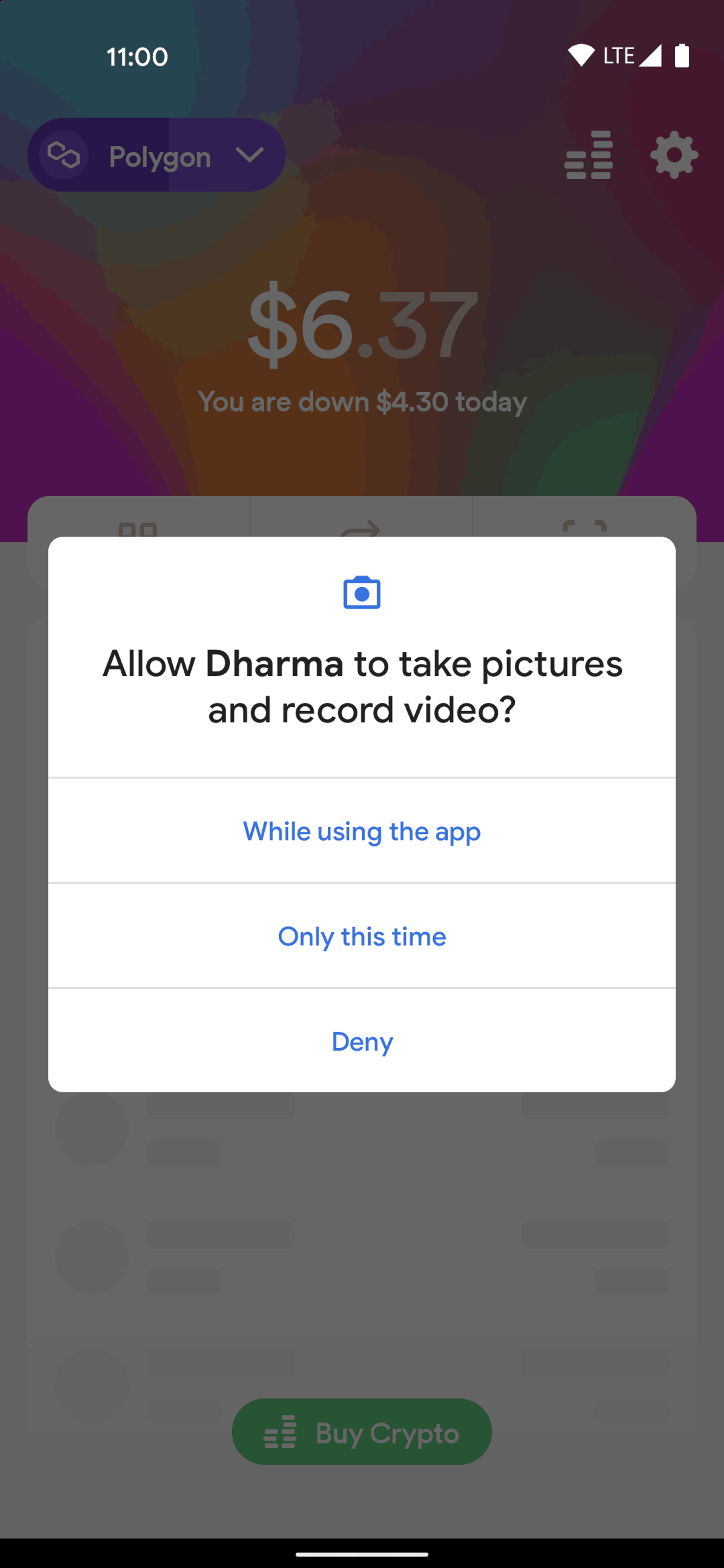 Dharma Android Finance interface screenshot 10