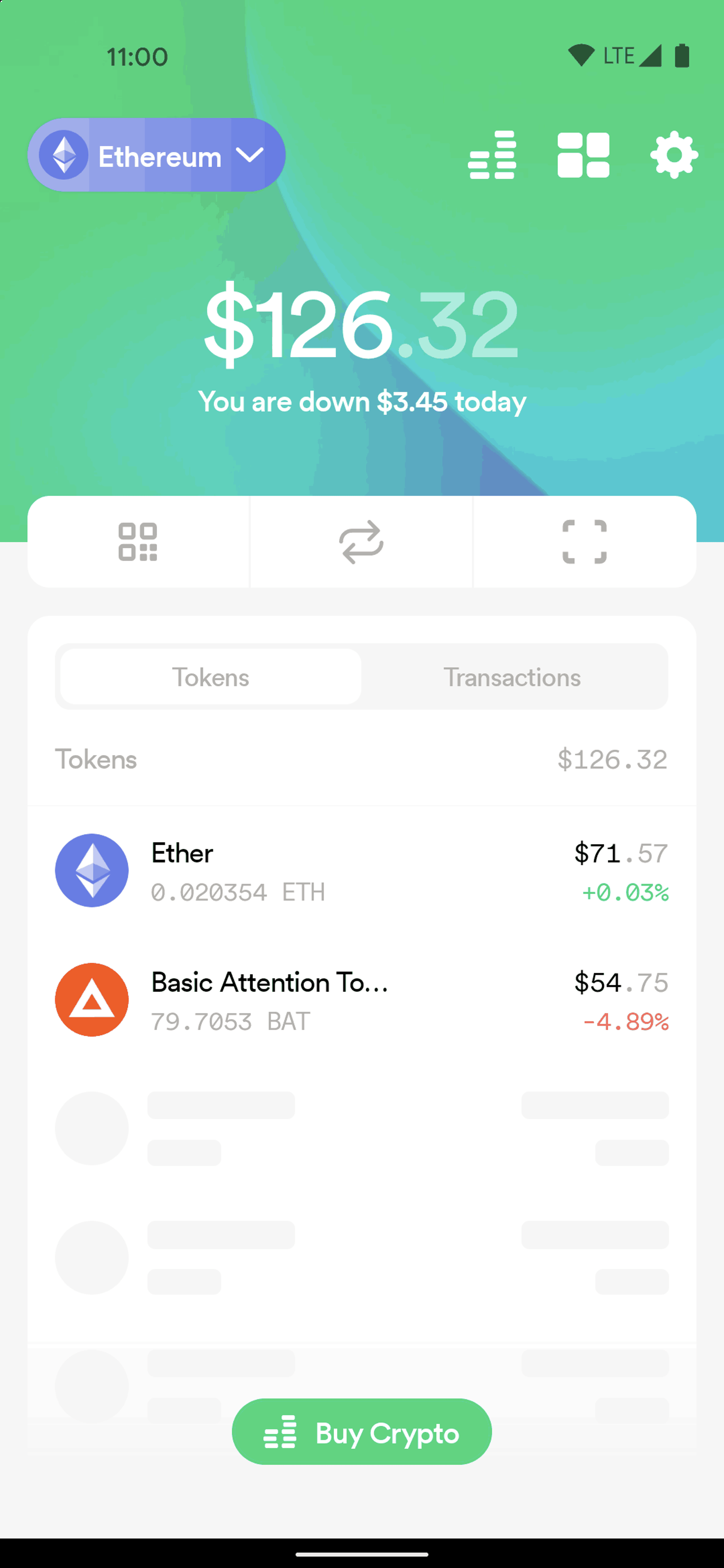 Dharma Android Finance interface screenshot 3