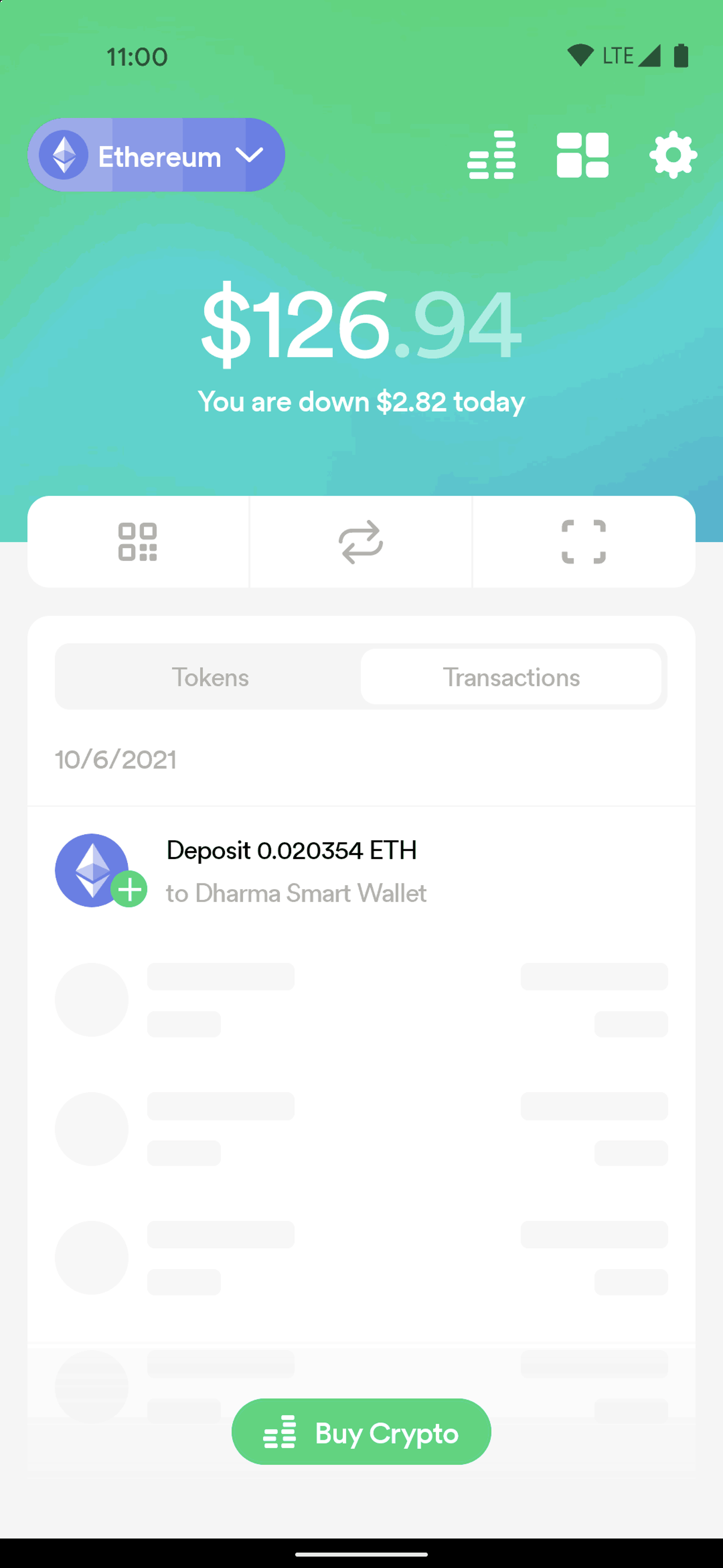 Dharma Android Finance interface screenshot 12