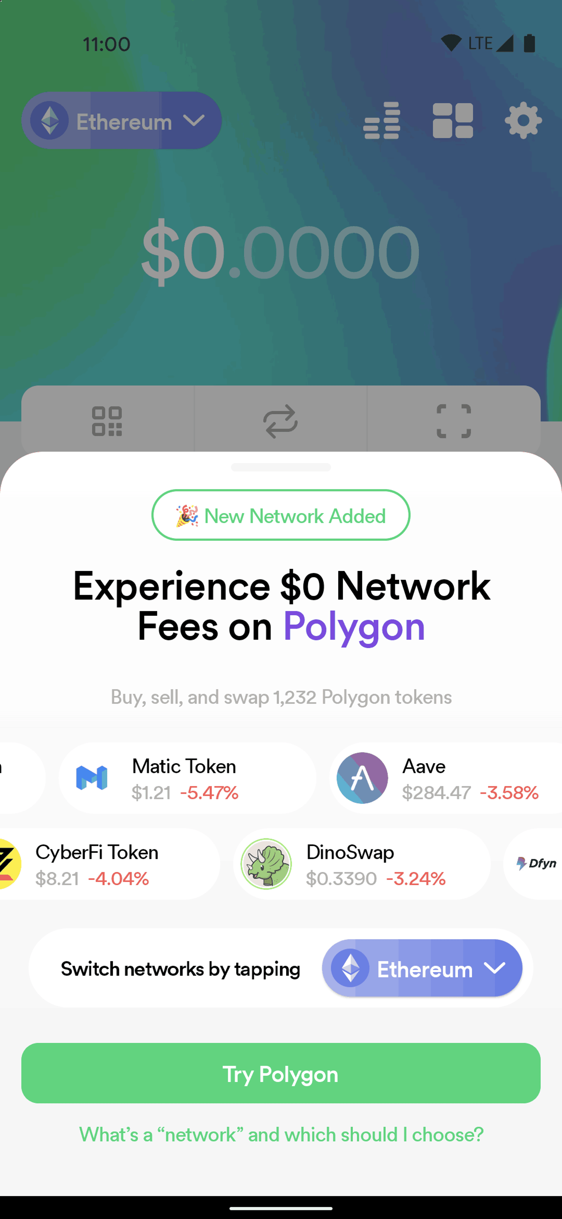 Dharma Android Finance interface screenshot 6