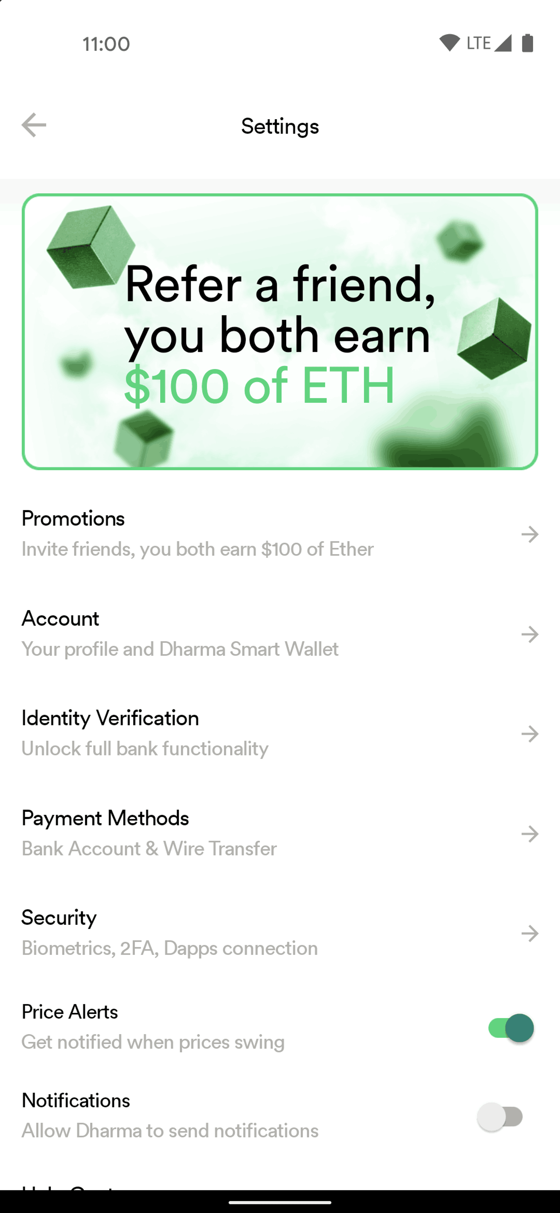 Dharma Android Finance interface screenshot 17