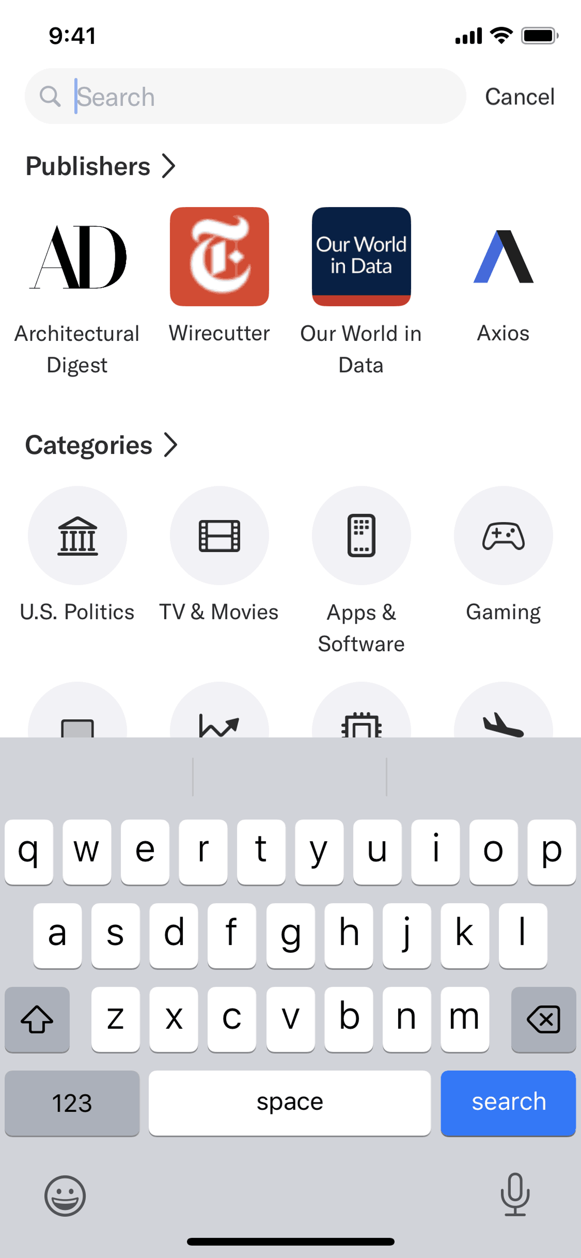 Artifact iOS AI interface screenshot 7