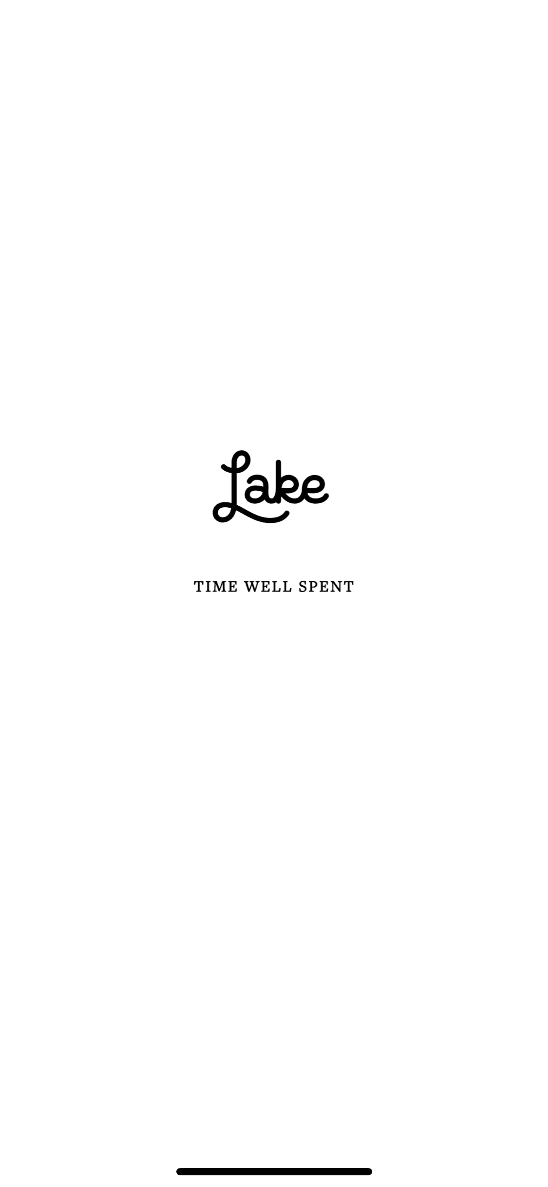 Lake iOS Lifestyle interface screenshot 1
