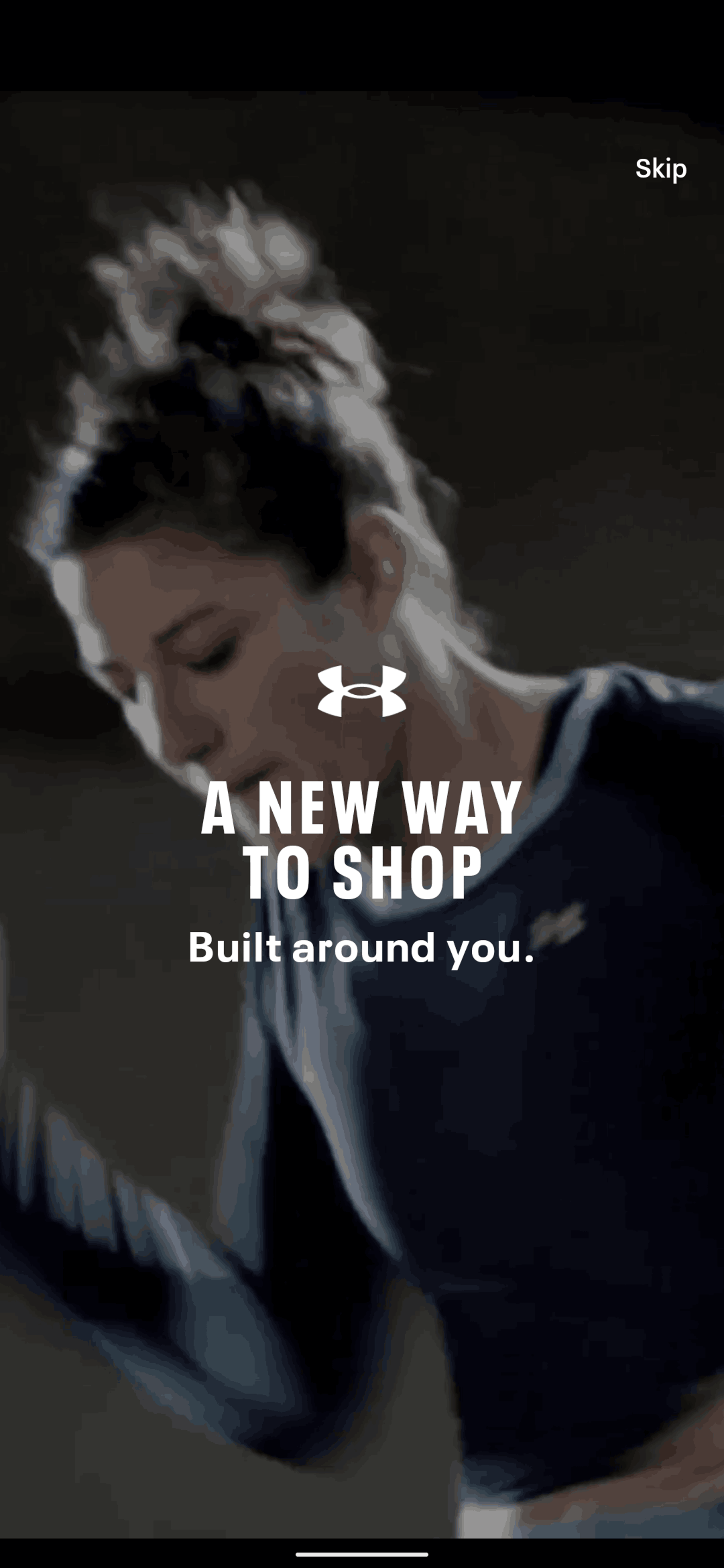 Under Armour Android Shopping interface screenshot 2