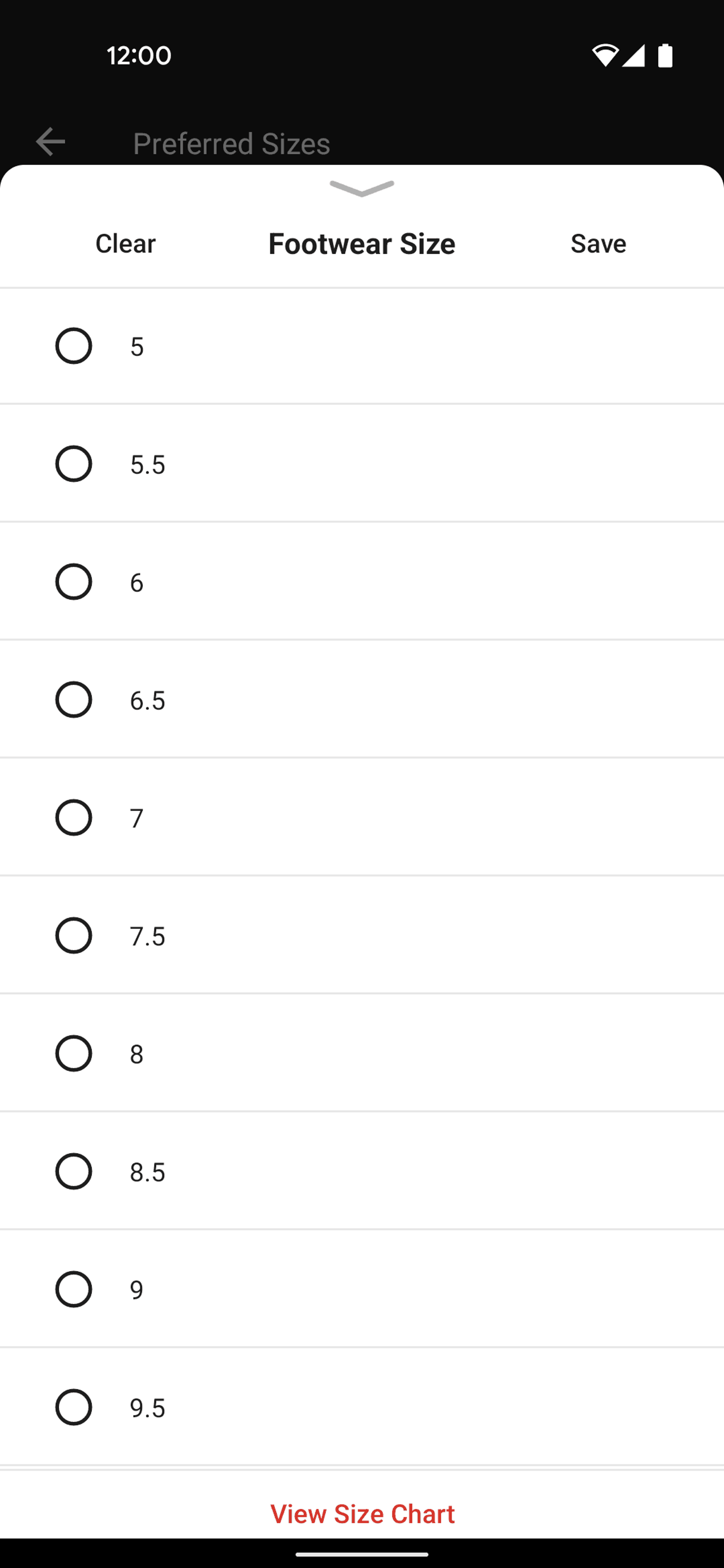 Under Armour Android Shopping interface screenshot 21